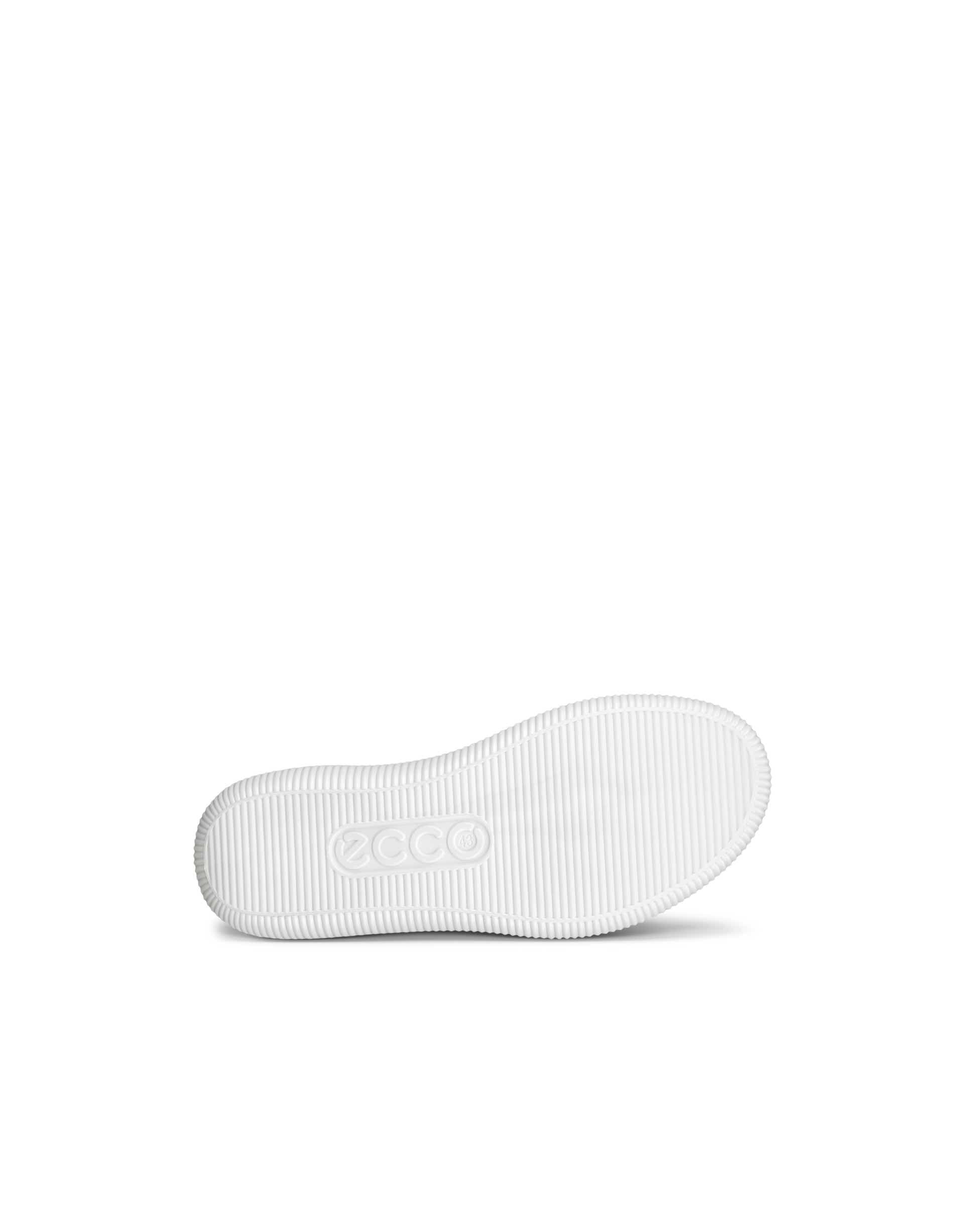 ECCO® Soft Zero Heren leren sneaker - Blauw - Sole