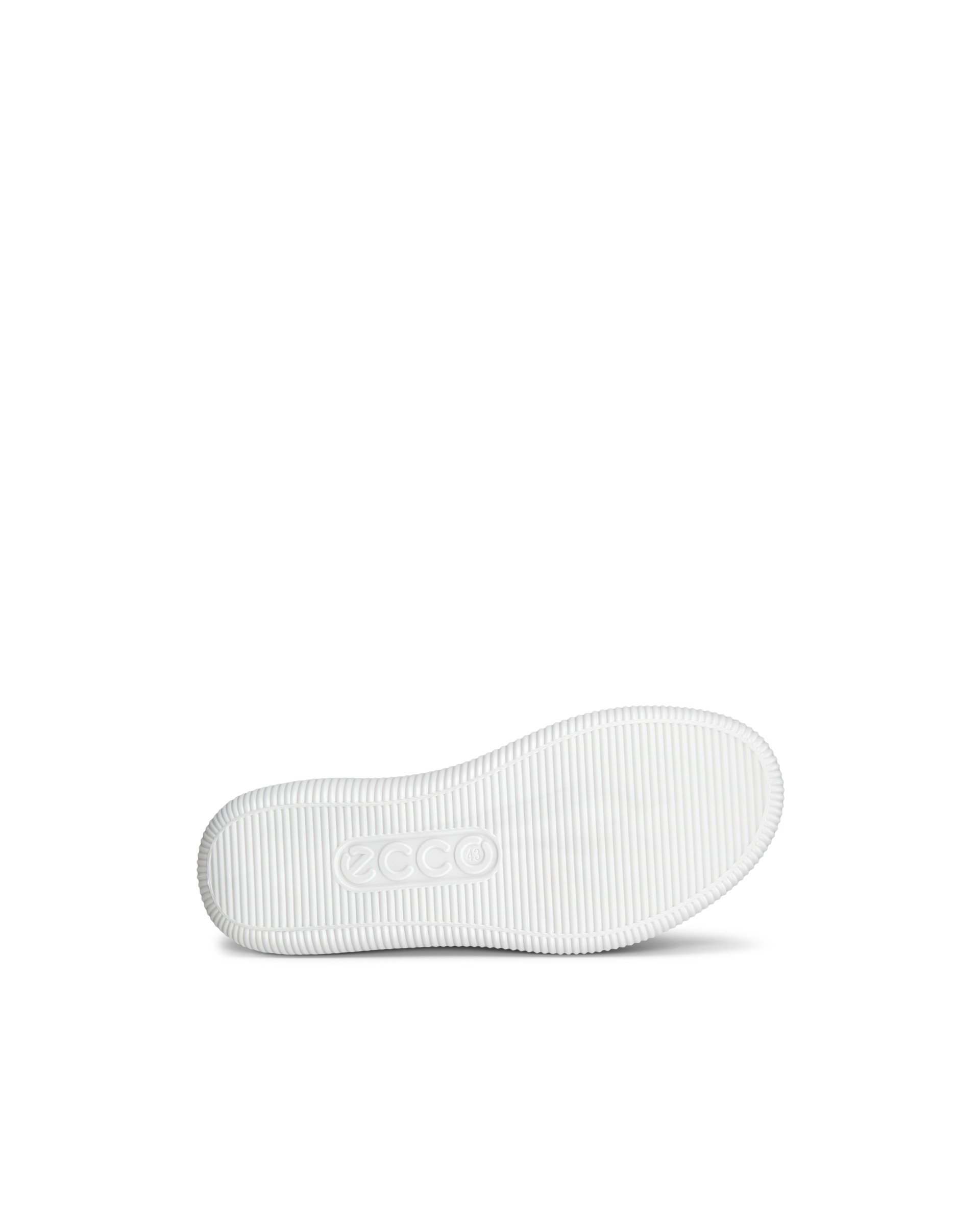 ECCO® Soft Zero Heren leren sneaker - Blauw - Sole
