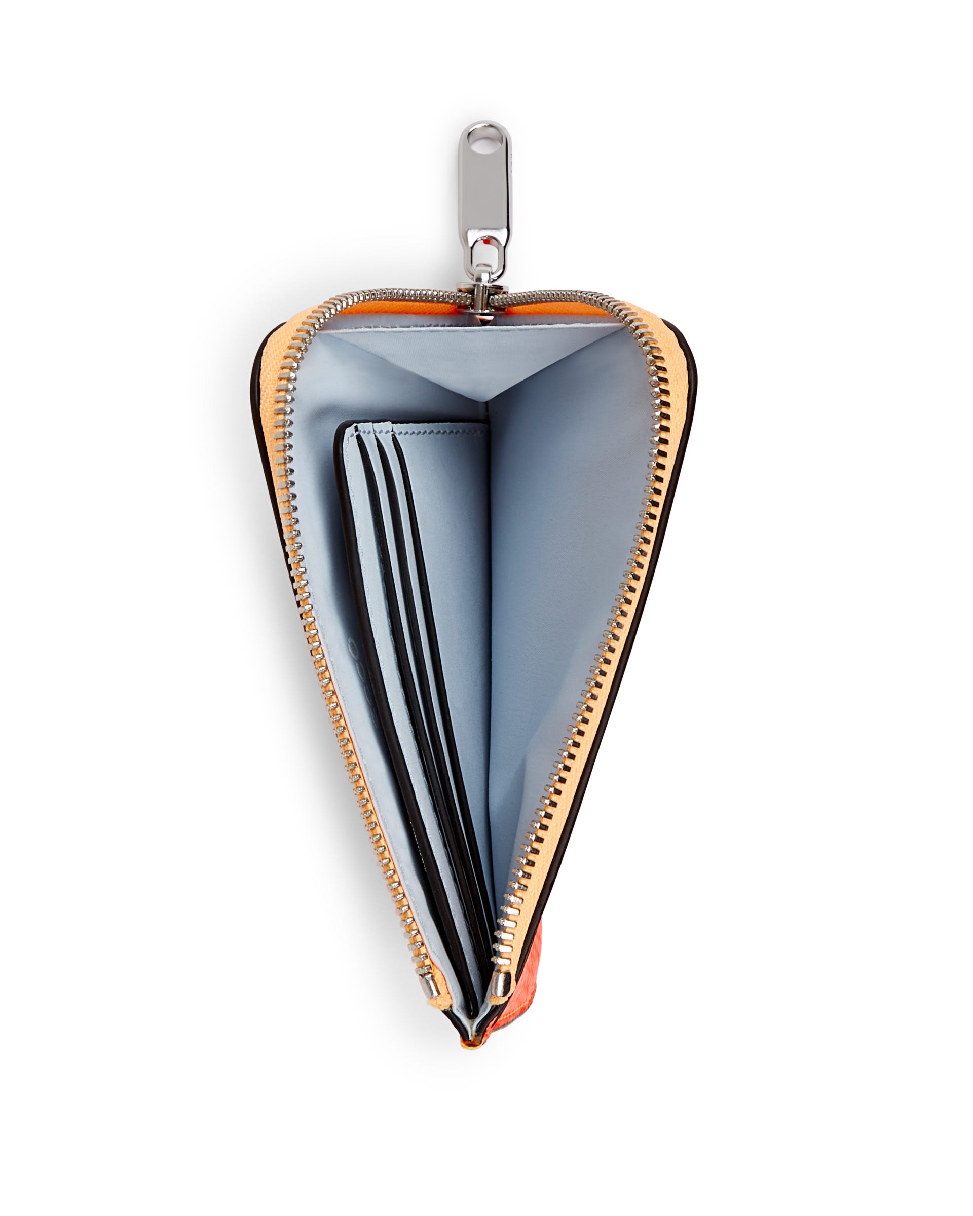 ECCO Card Case Zipped Pebbled レザーカードケース - オレンジ - Birdeye