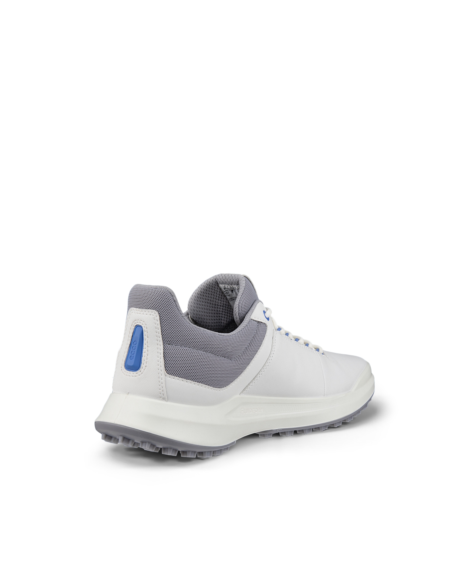 ゴルフシューズ　ECCO COREホワイトシルバー 24.5センチ　100804 Men's ECCO® Golf Core Leather Golf Shoe | White