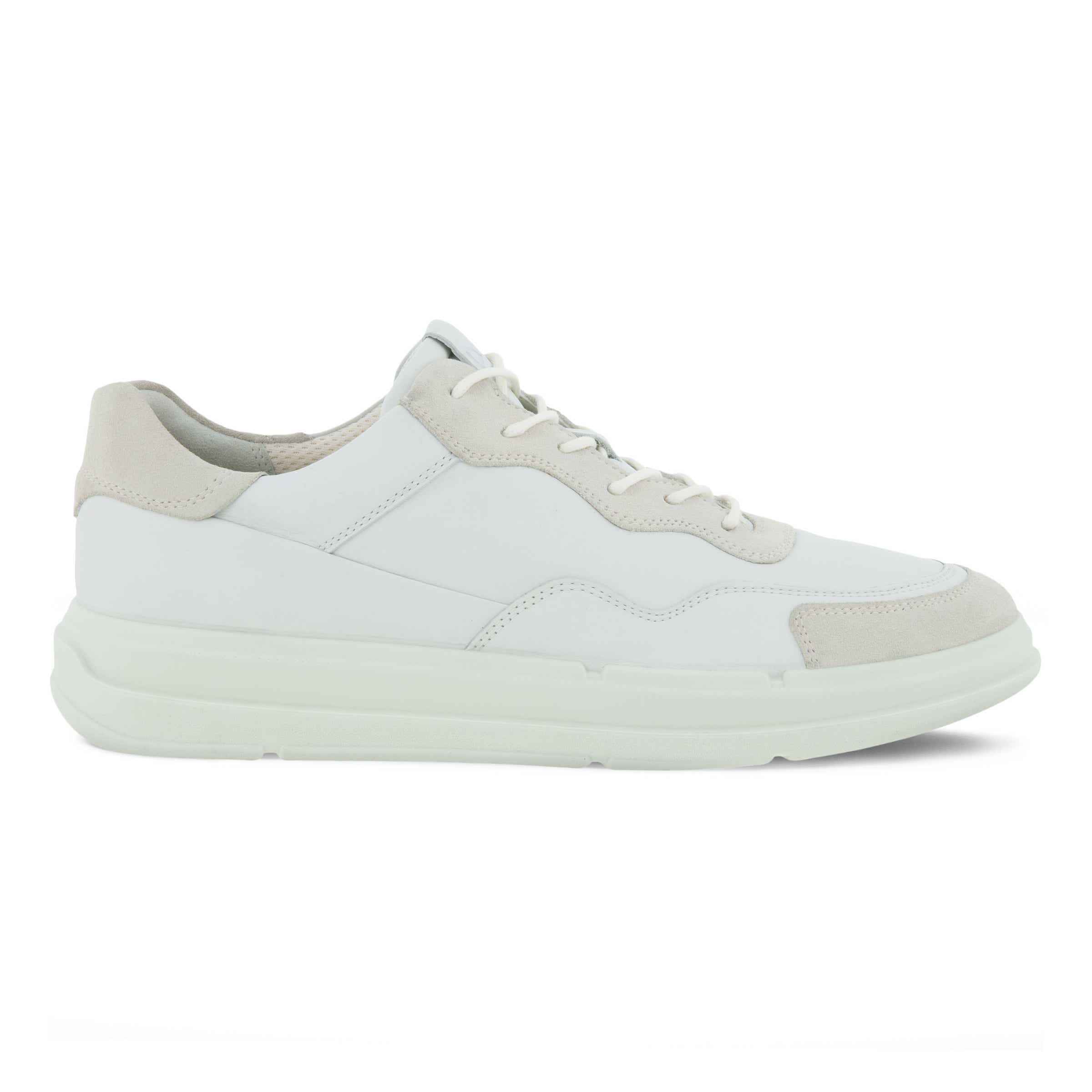 ECCO Soft X メンズ レザースニーカー | ホワイト