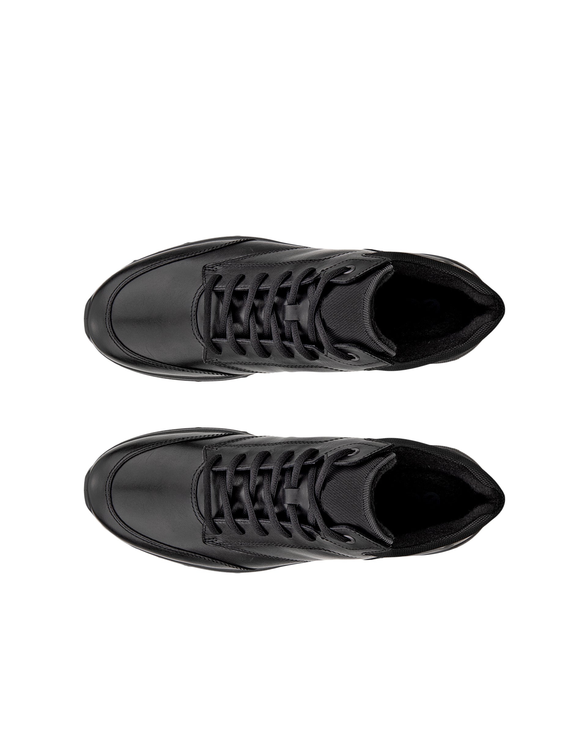 ECCO® IRVING bottines en cuir pour homme - Noir - Top left pair