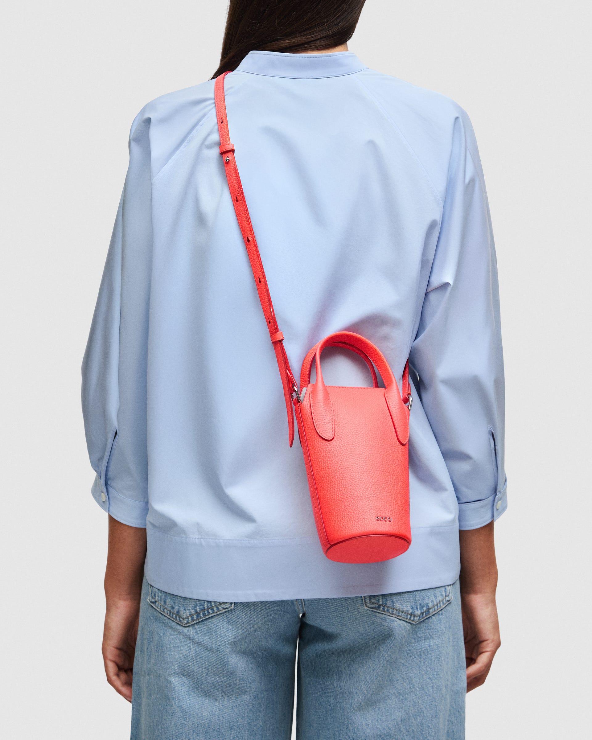 ECCO® POT Crossbody Bag - Red - Lifestyle image-1