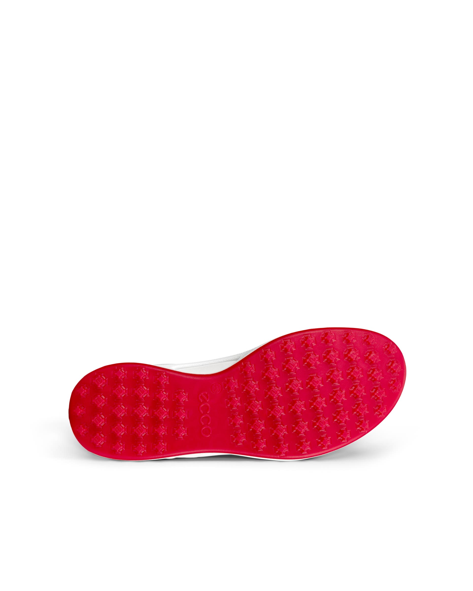 Men's ECCO® Golf Biom Hybrid Leather Golf Shoe - White - Sole