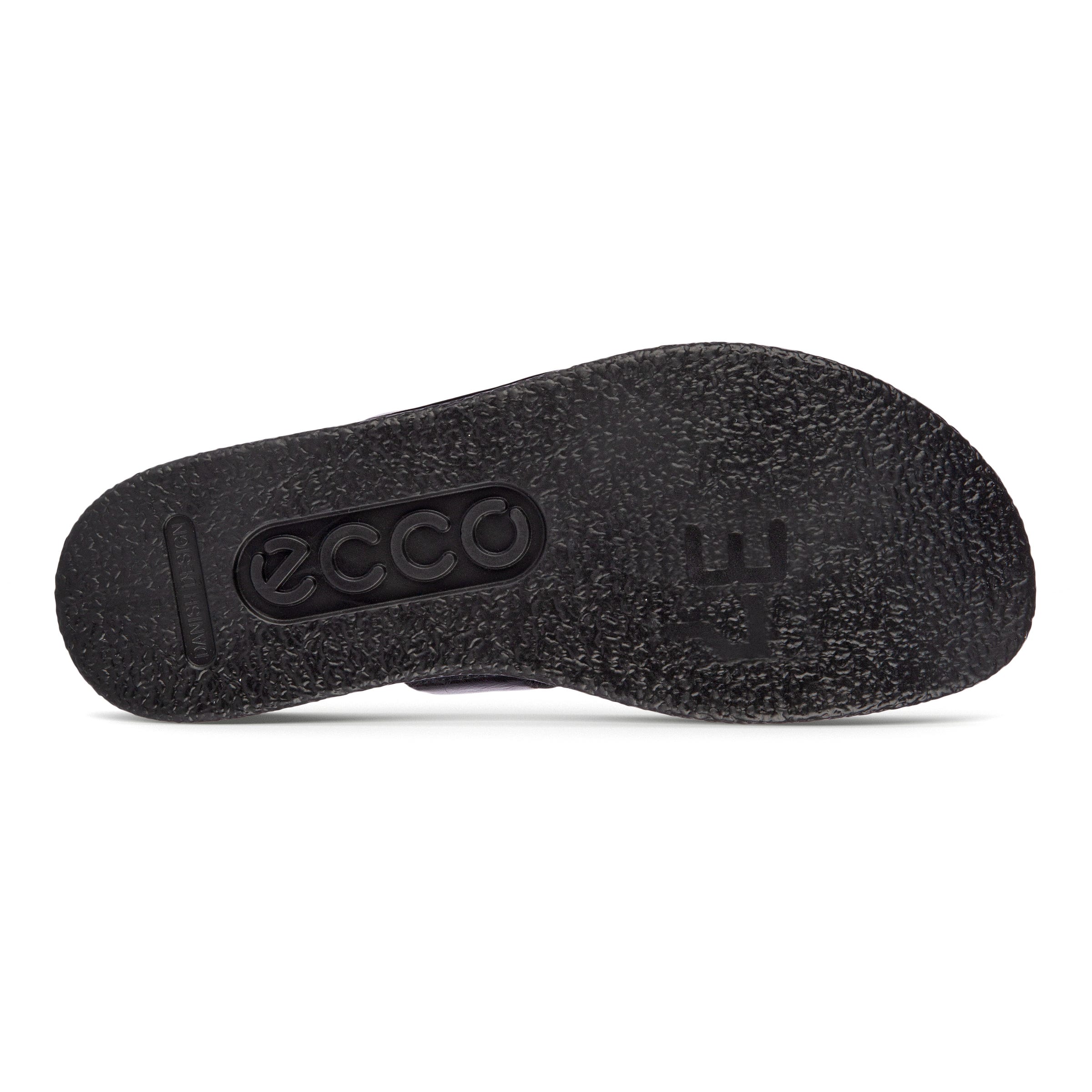 ECCO FLOWT W Flat Sandal - Black - Sole