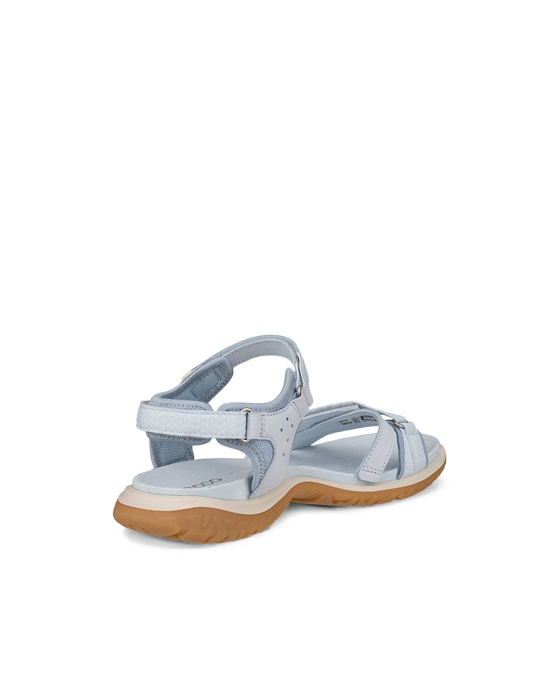 Sandálias duas tiras nobuck mulher ECCO® Offroad Roam - Azul - Back
