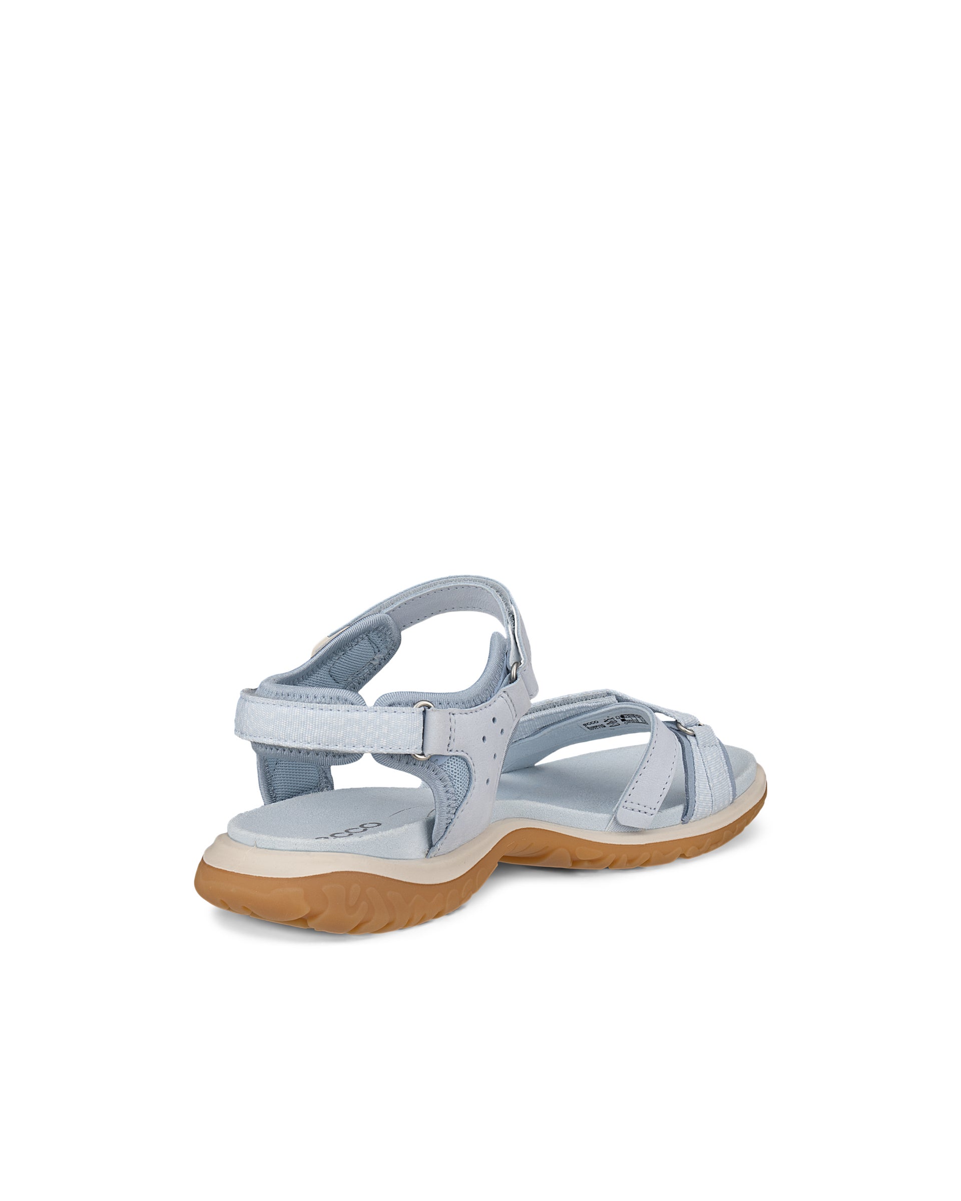 Women's ECCO® Offroad Roam Nubuck Outdoor Sandal - Blue - Back
