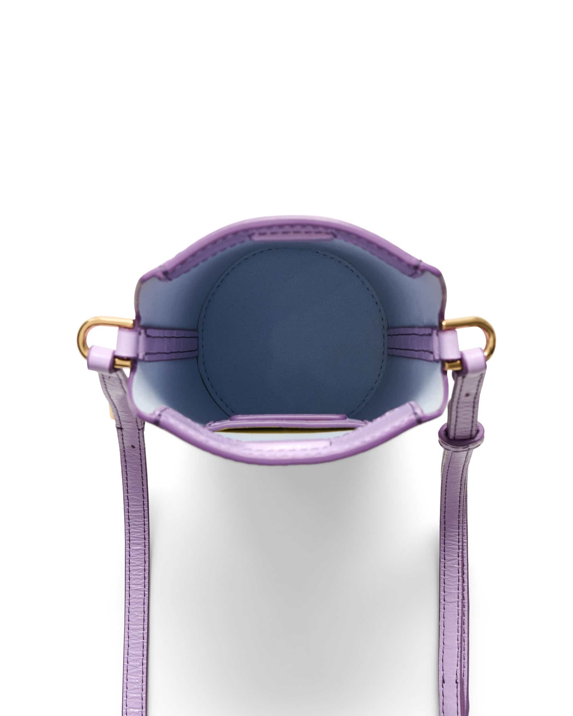 ECCO® Pot Leather Crossbody Bag - Purple - Birdeye