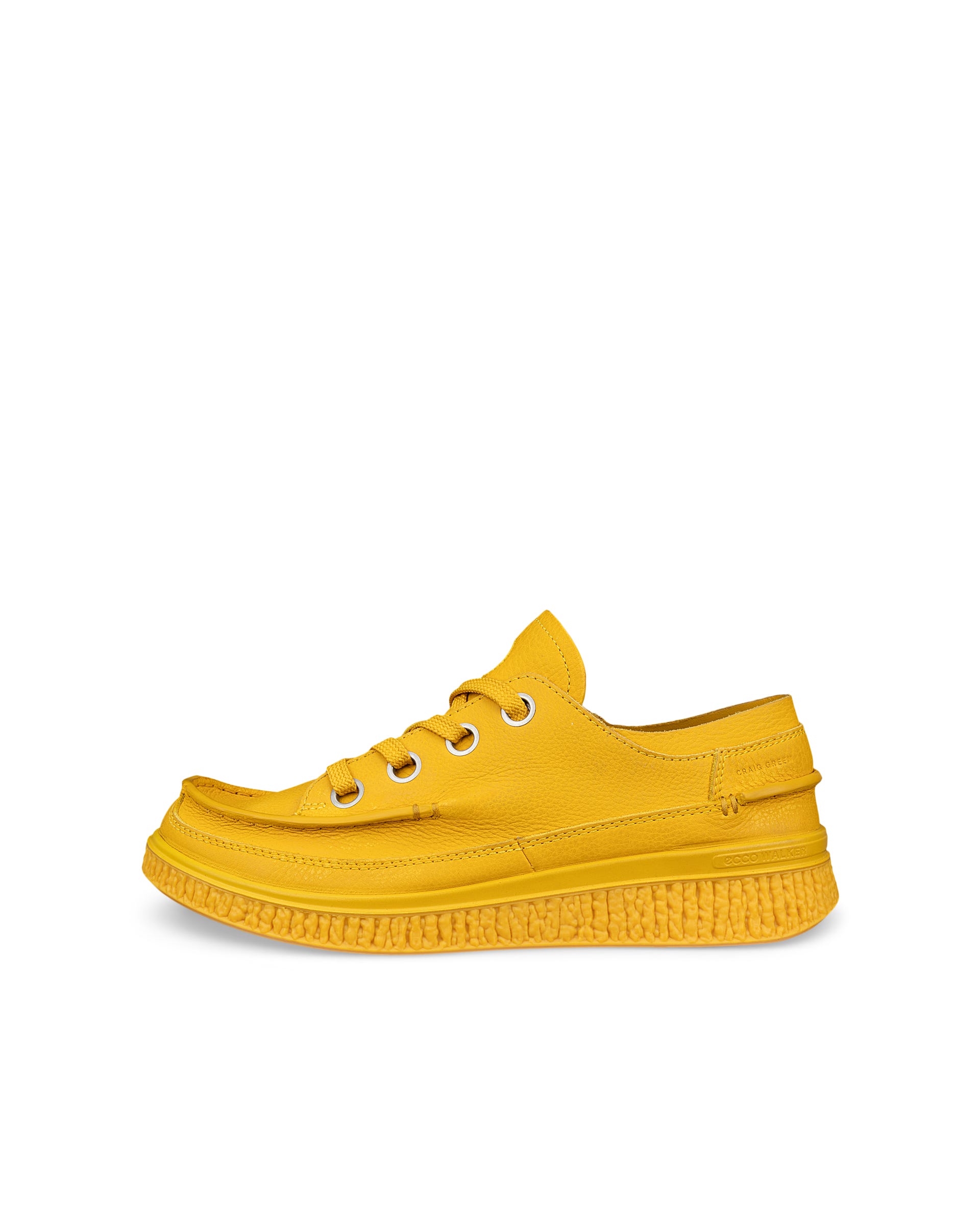 ECCO® WALKER 3.0 Moc-Toe-sko i skinn herr - Gul - Outside