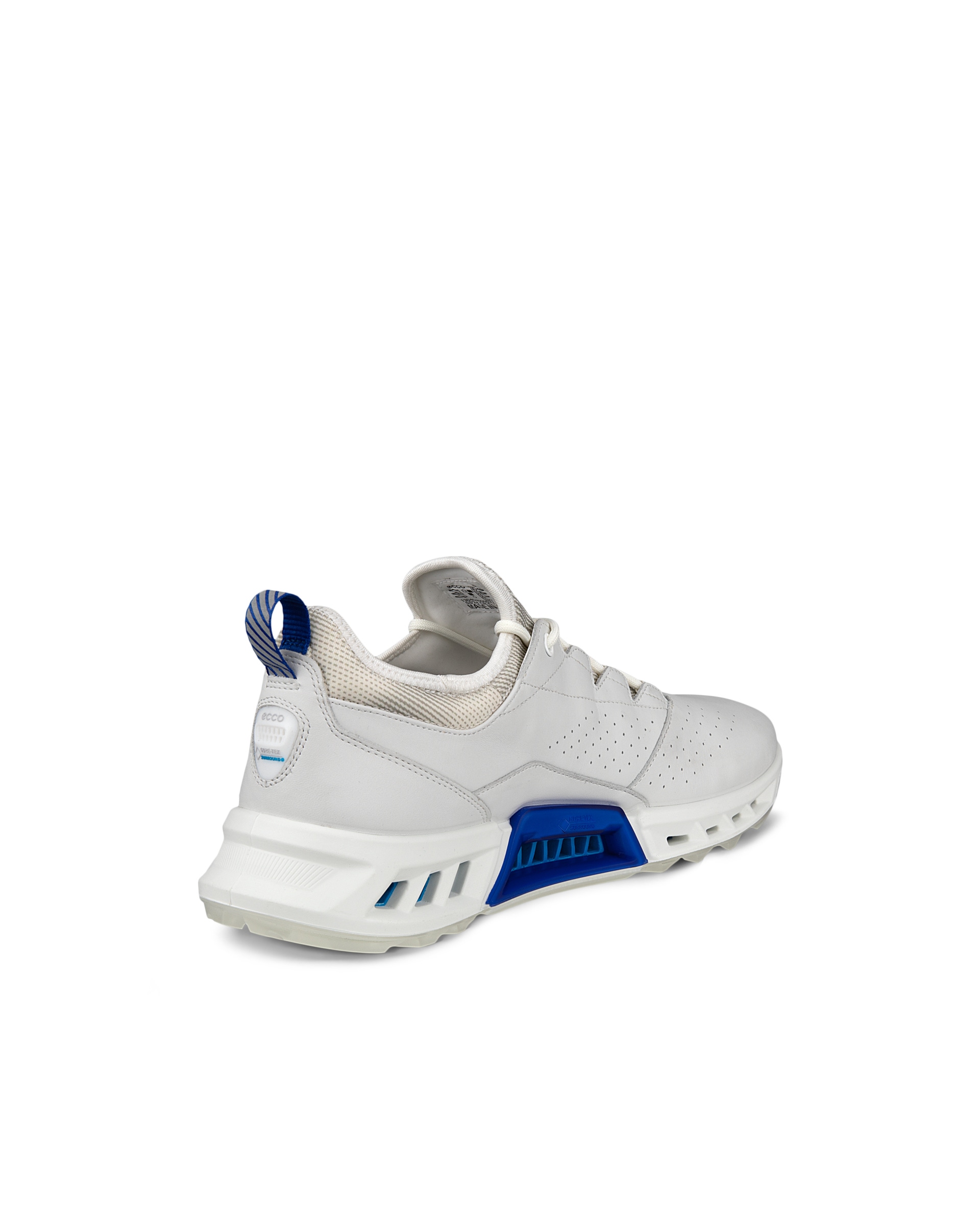ECCO® Golf Biom C4 chaussure de golf en cuir Gore-Tex pour homme - Blanc - Back