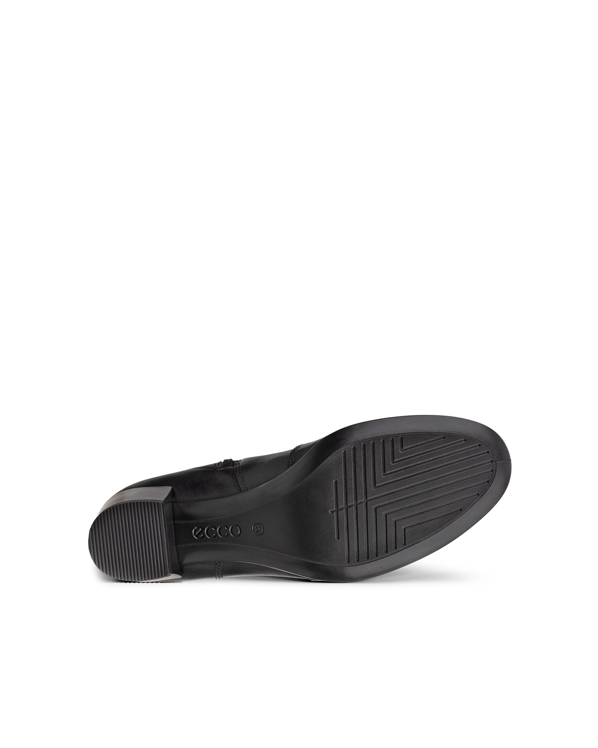ECCO Shape 35 ウィメンズ レザーアンクルブーツ - ブラック - Outside