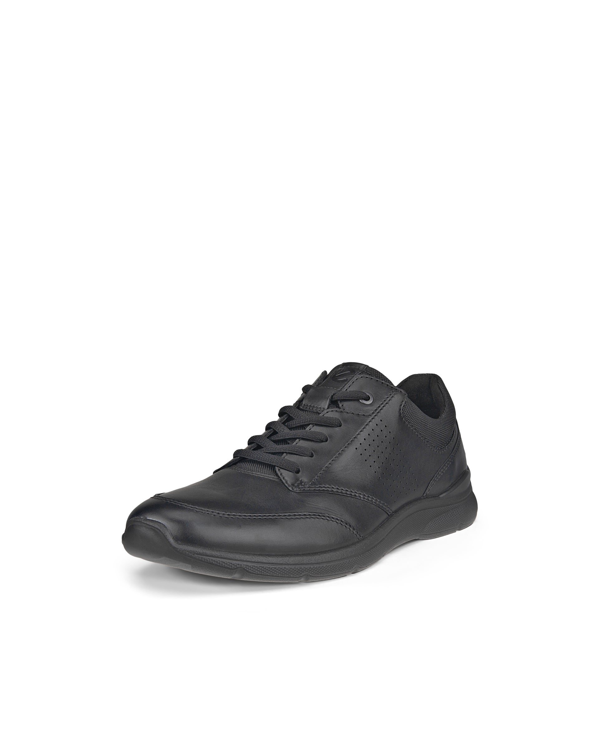 ECCO® Irving chaussures à lacet en cuir pour homme - Noir - Main