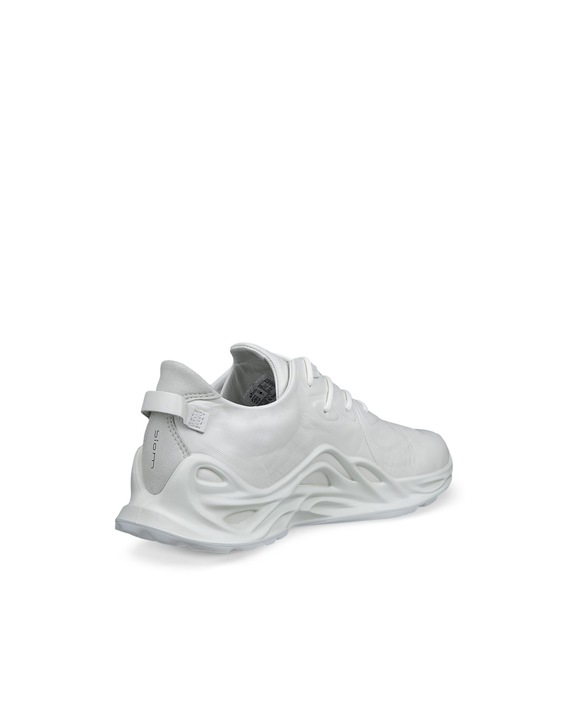 ECCO® Biom Infinite női bőr sneaker - Fehér - Back
