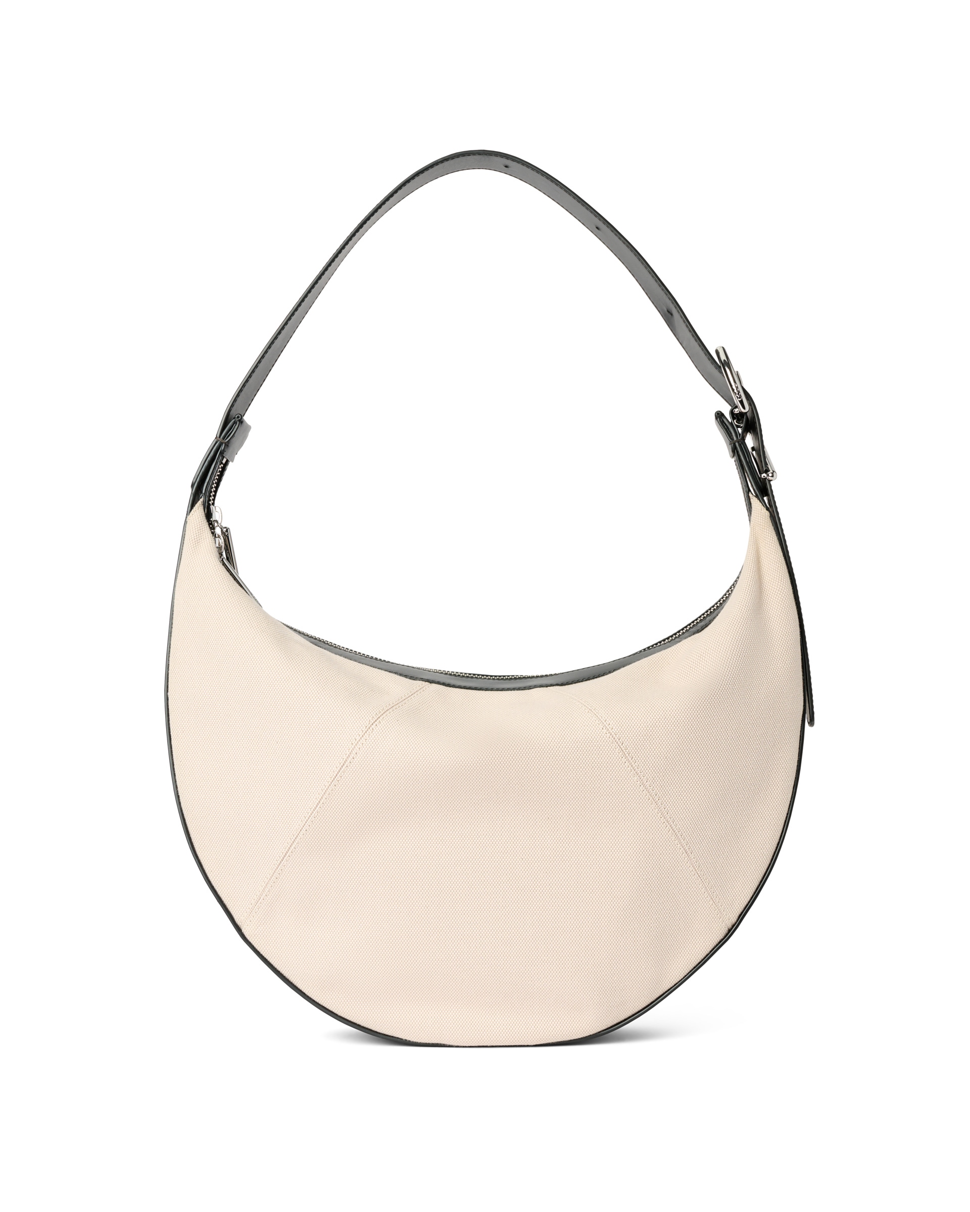 Bolso hobo de piel ECCO® Fortune - Beige - Back