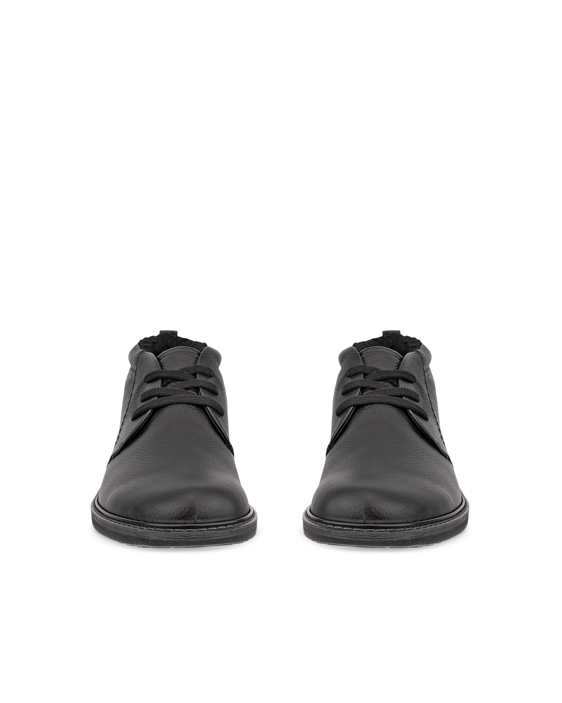 ECCO Men Turn Waterproof Boot - Black - Front pair
