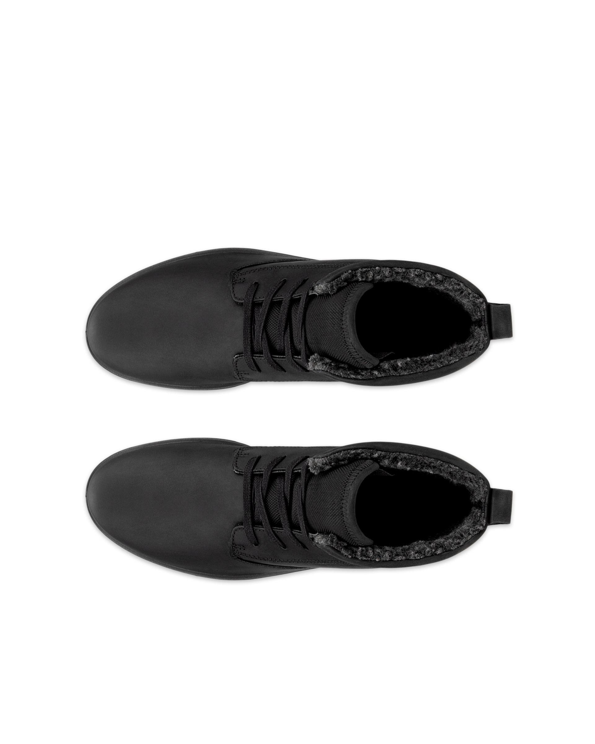 ECCO® Bella Dames enkellaars van nubuck - Zwart - Top left pair