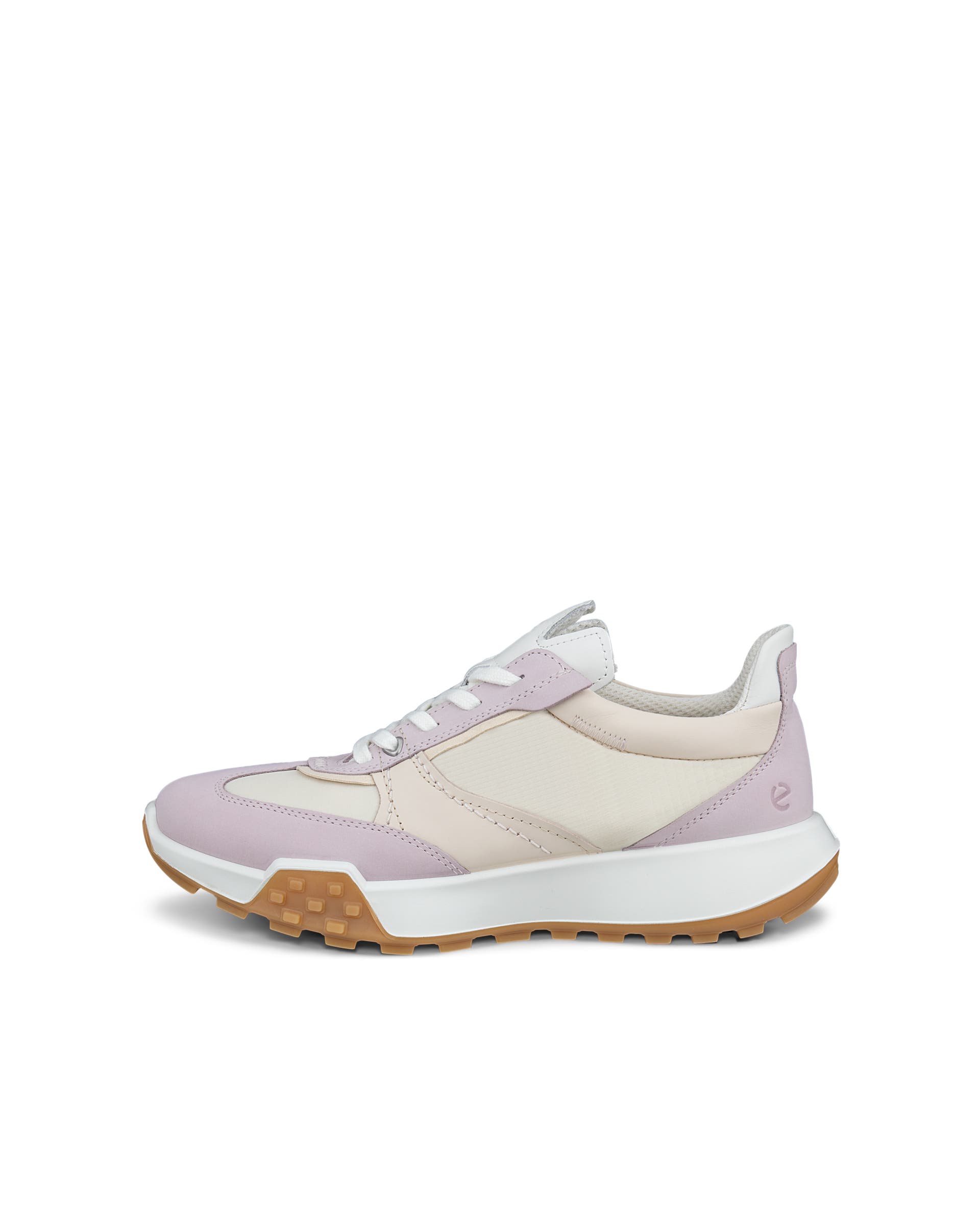 ECCO® Retro Sneaker baskets en cuir pour femme - Multicolore - Outside