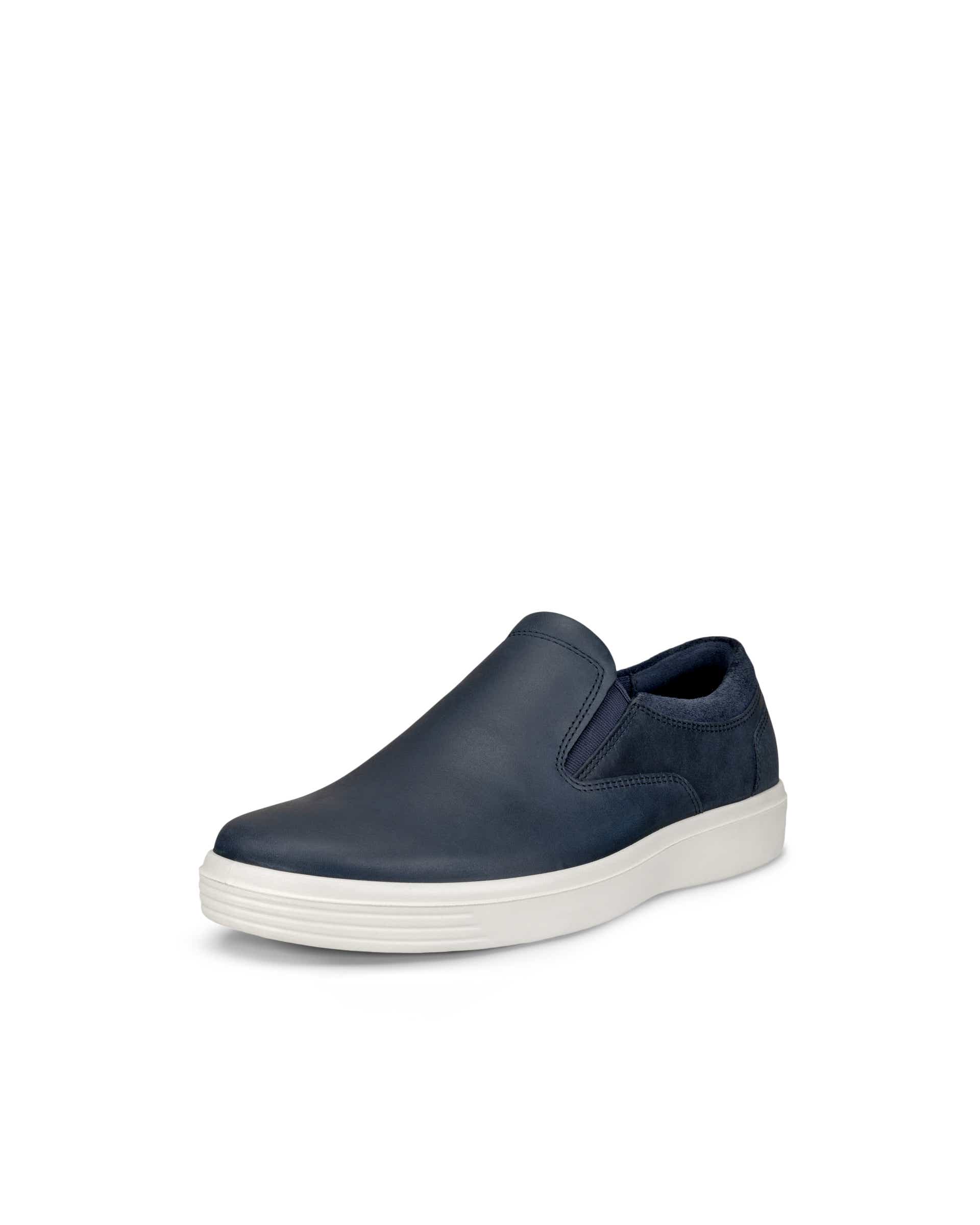 ECCO Soft Classic Shoe - Blue - Main