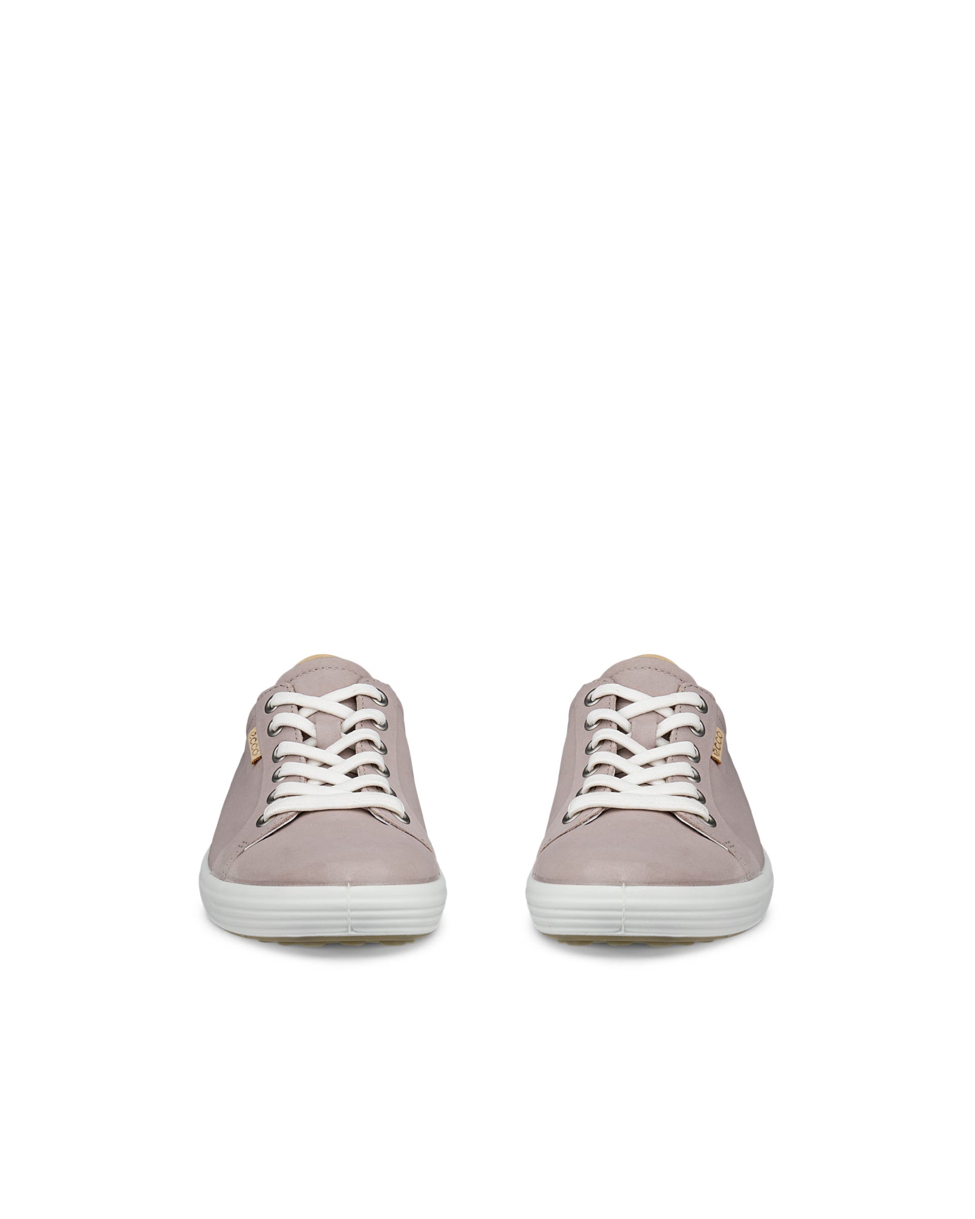 Dámske nubukové tenisky ECCO® Soft 7 - Sivá - Front pair