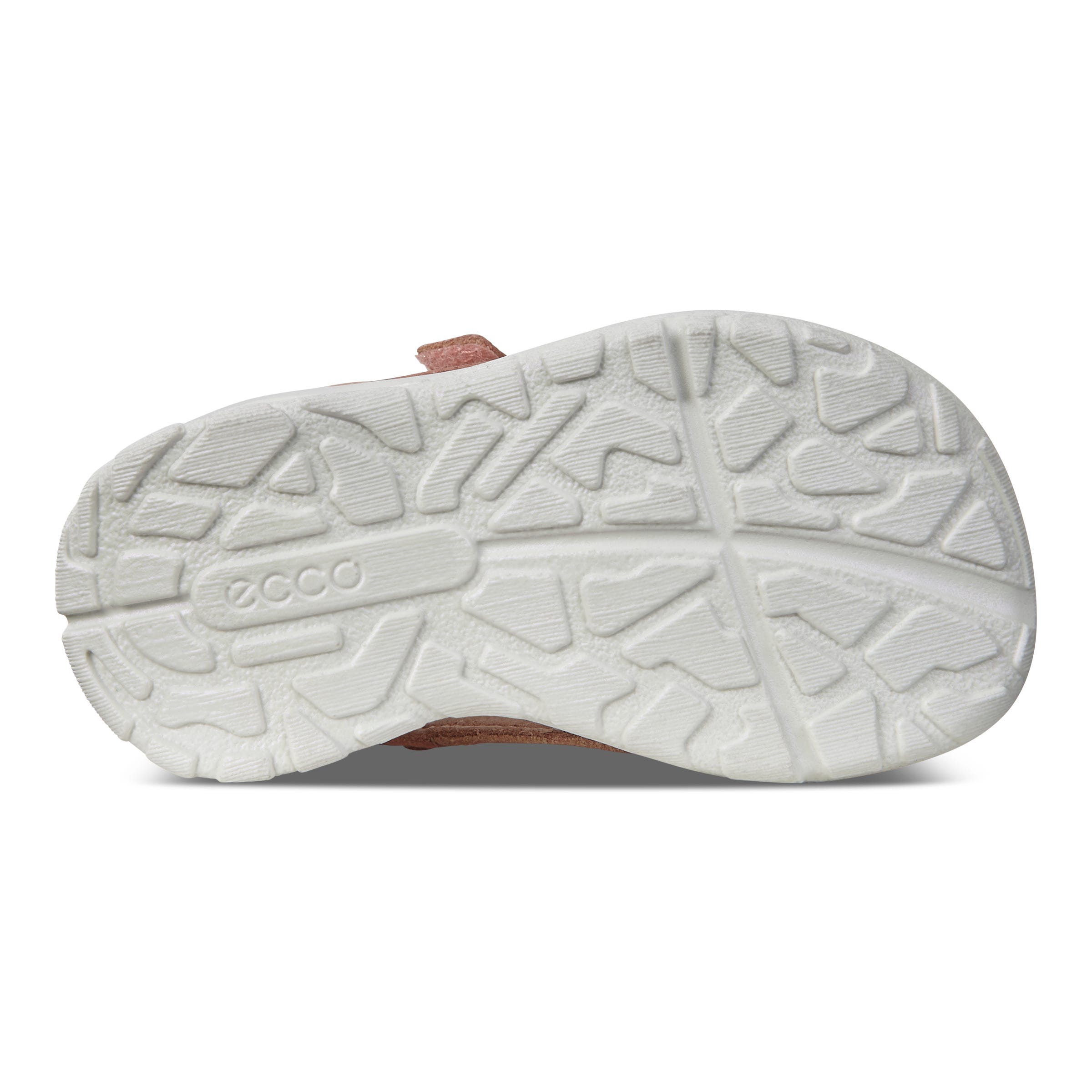 ECCO PEEKABOO Flat Sandal - Red - Sole