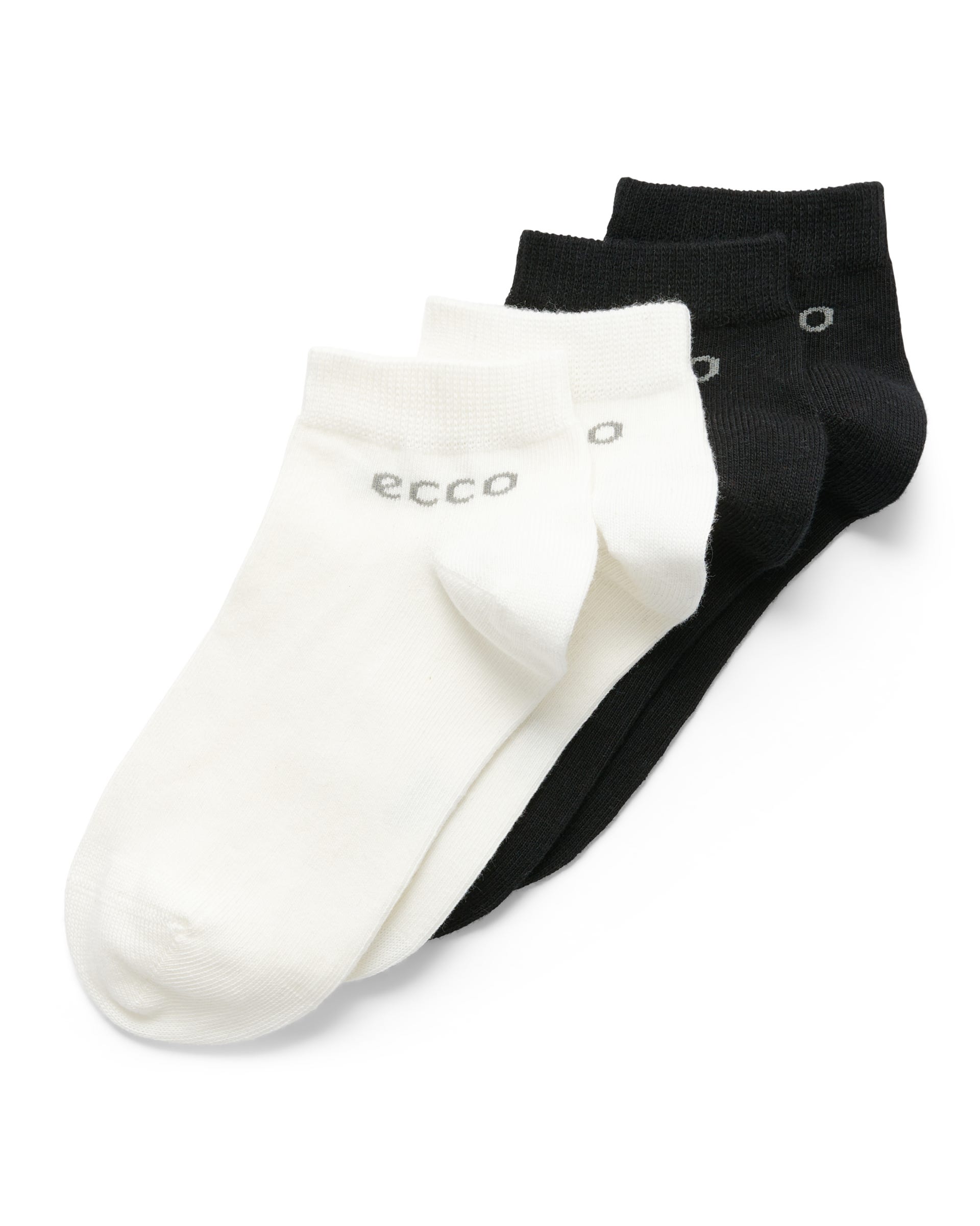ECCO® Play Låga strumpor med lång livslängd (2-pack) unisex - Flerfärgad - Main
