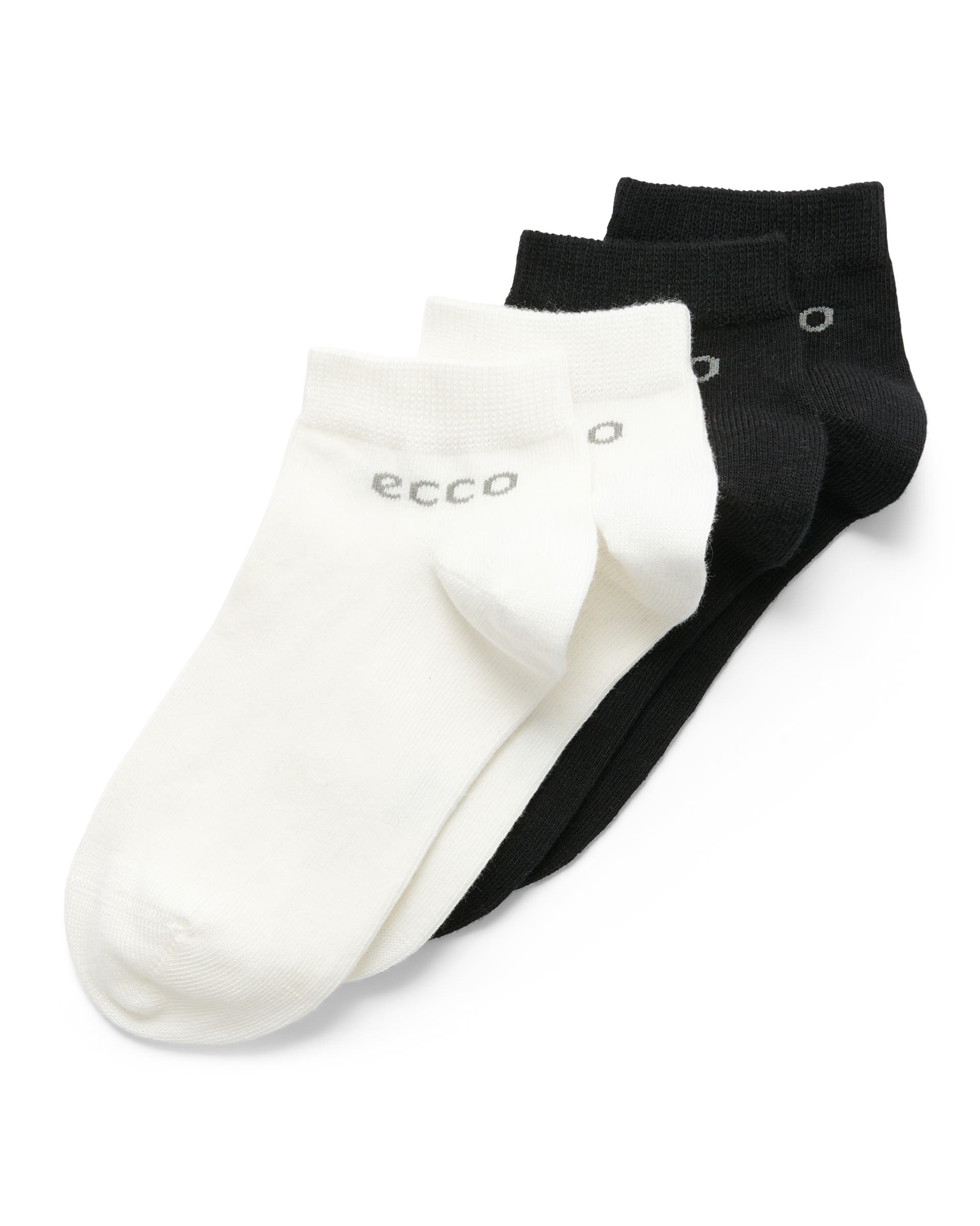 Unisex ECCO® Play Long-Life Low-Cut Socks (2-Pack) - Multicolour - Main