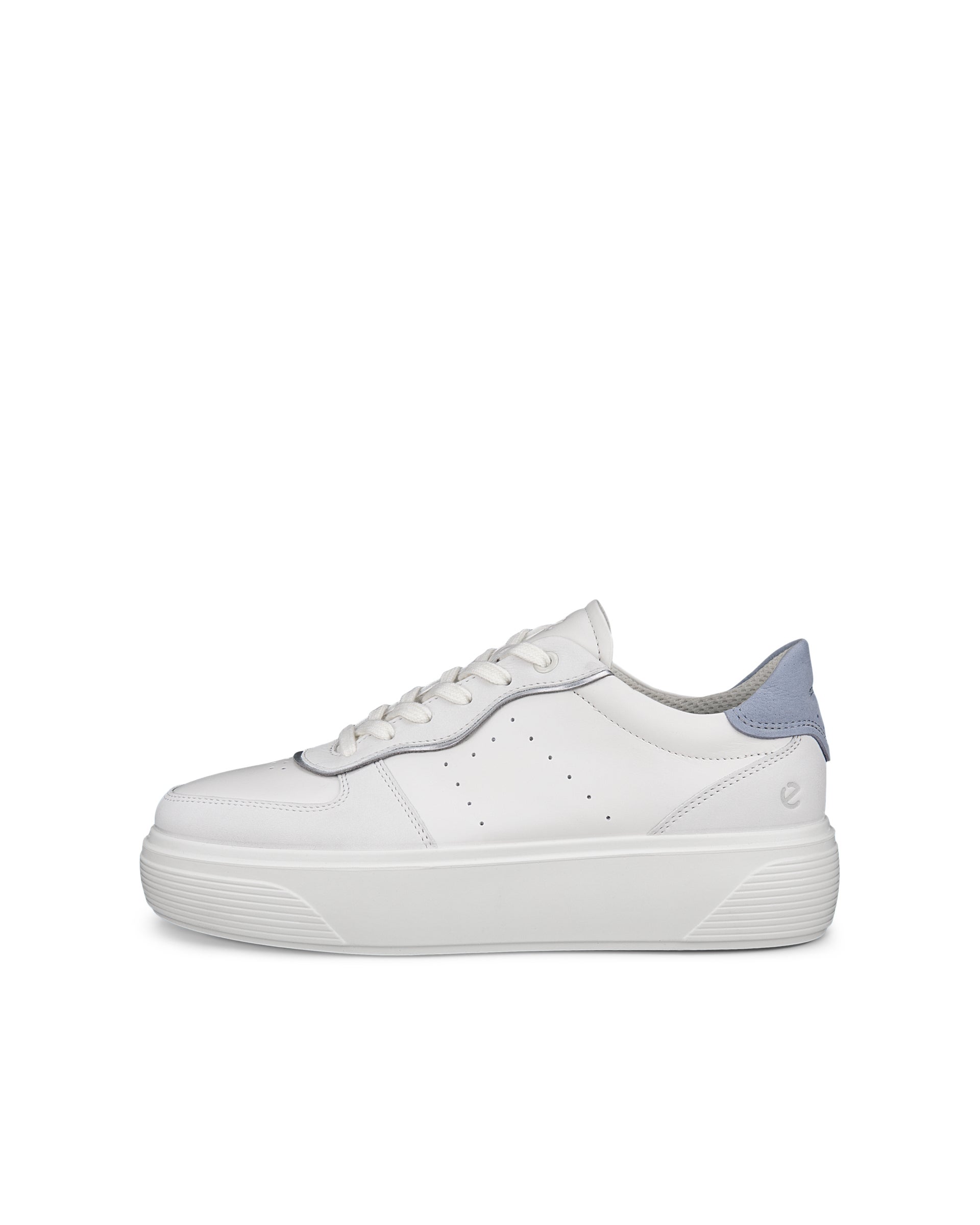 ECCO STREET PLATFORM WOMEN'S SNEAKER - White - Outside