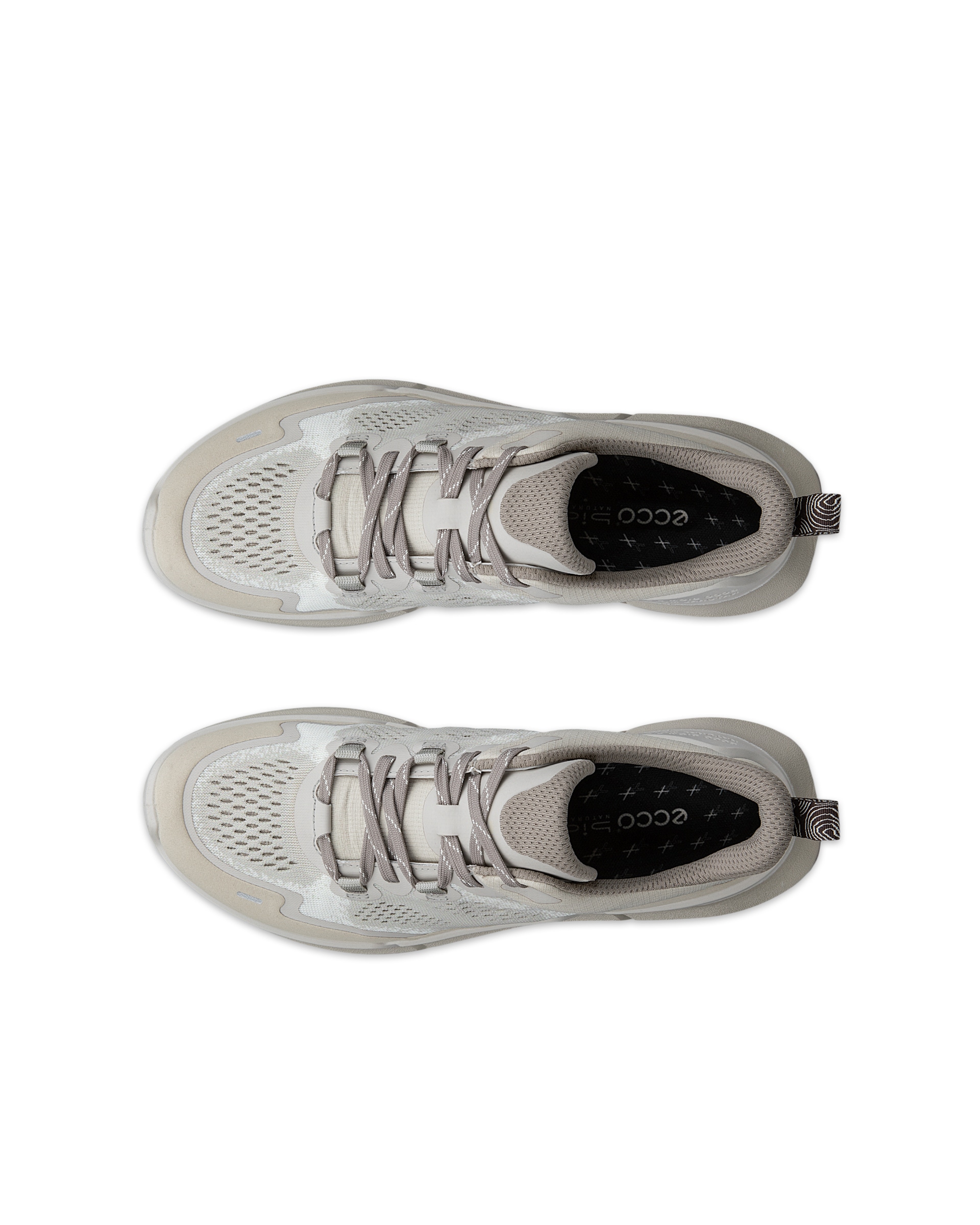 ECCO® BIOM 2.2 ženske platnene tenisice - Siva - Top left pair