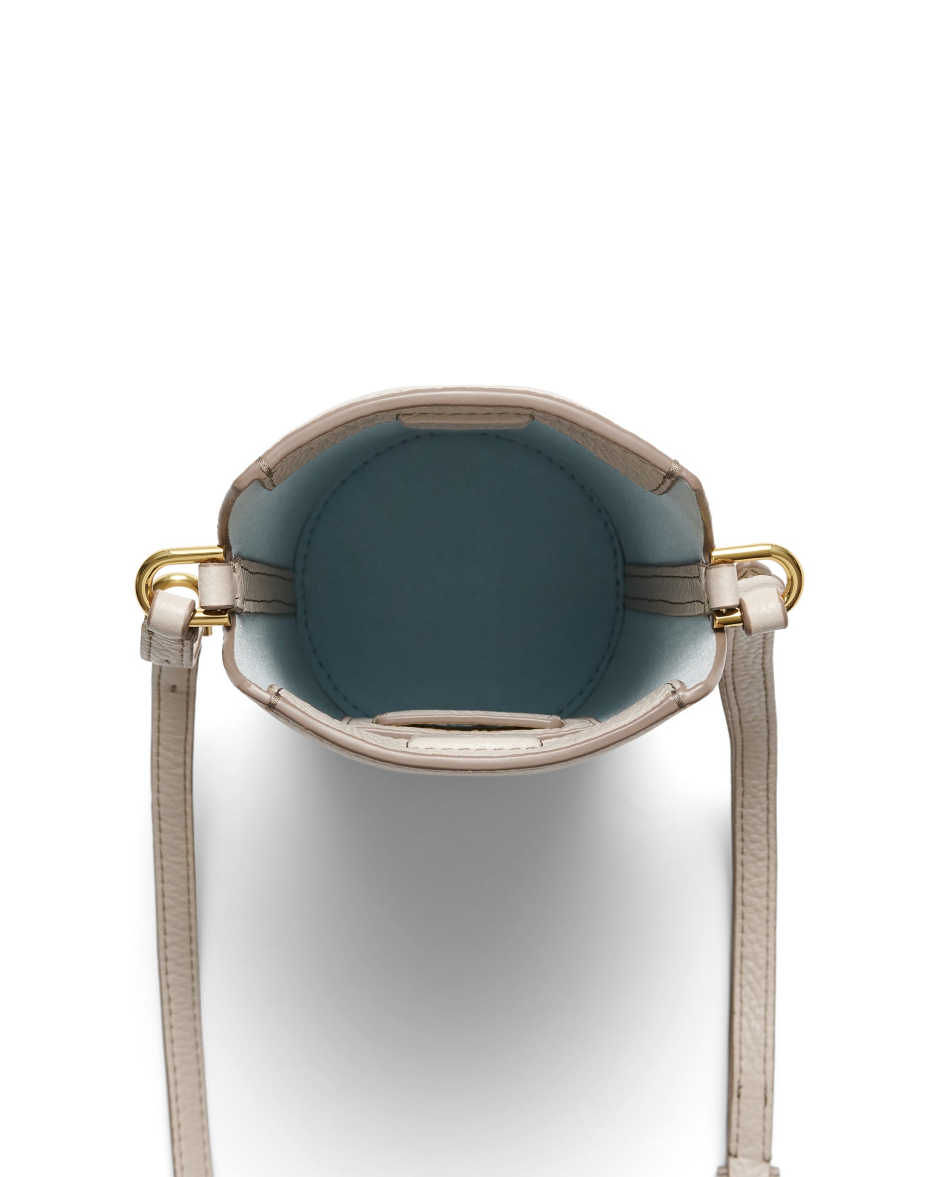 ECCO® Pot 가죽 크로스바디 백 - 베이지 - Birdeye