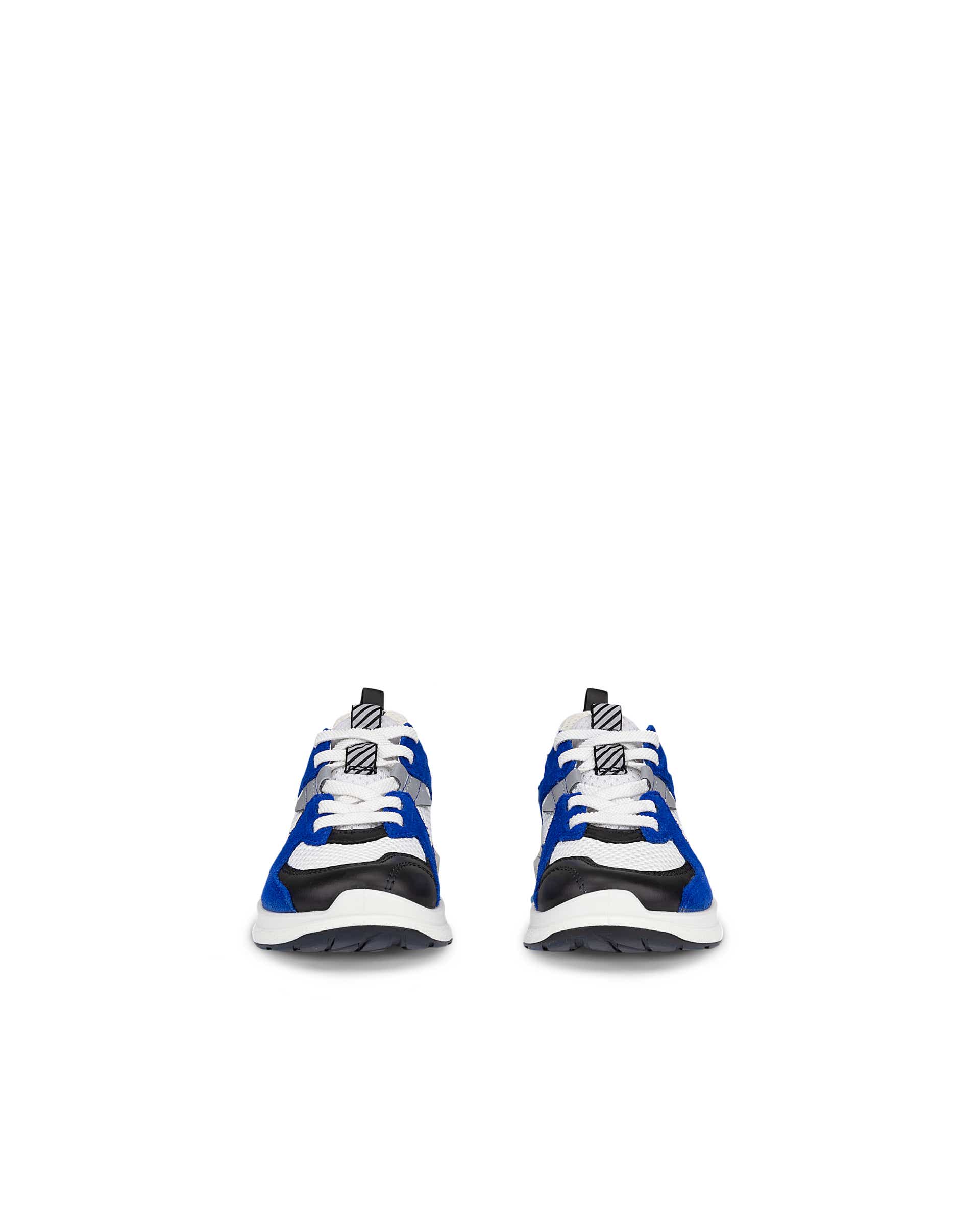 Dětské outdoorové kožené tenisky ECCO® BIOM 2.2 - Modrá - Front pair