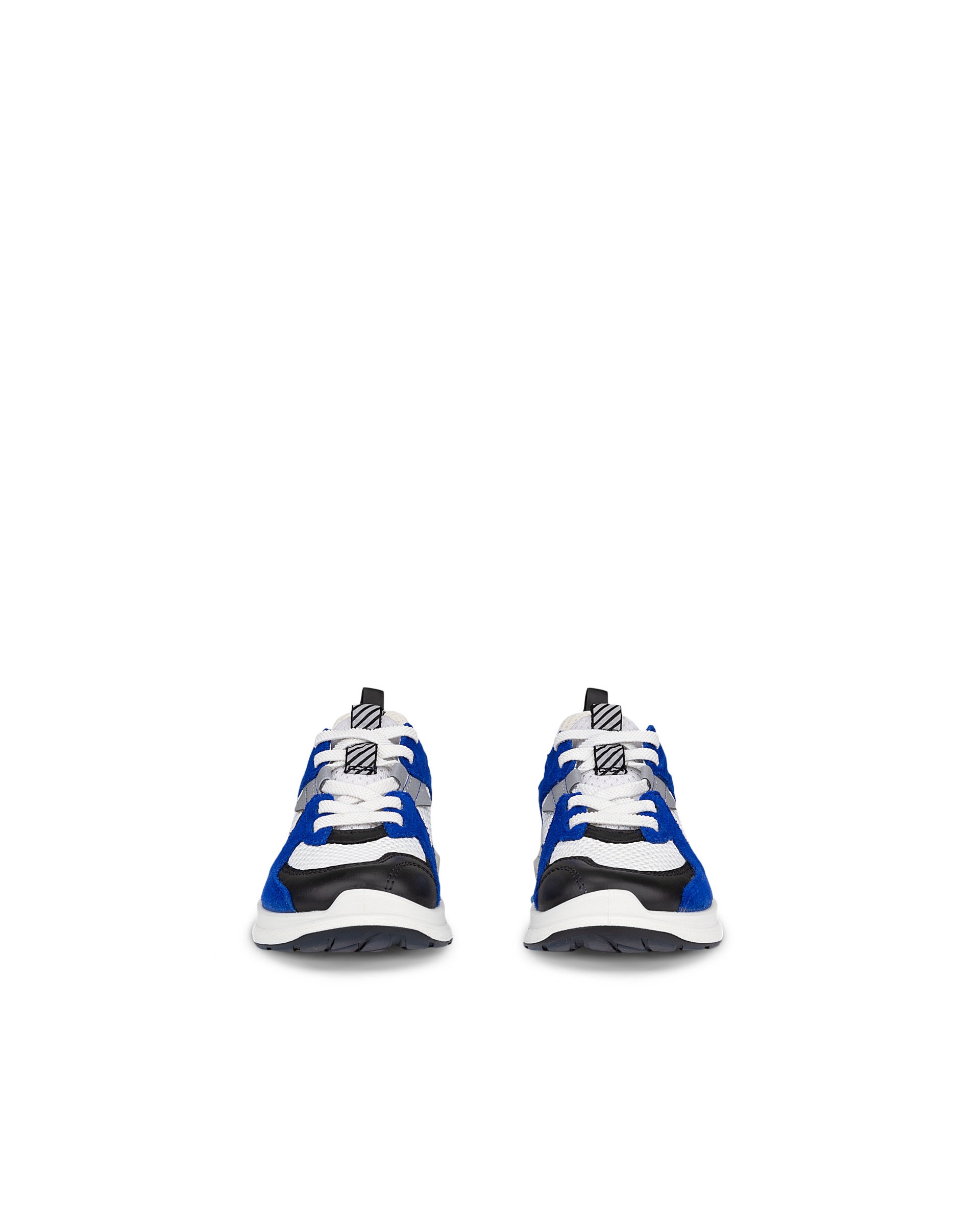 Dětské outdoorové kožené tenisky ECCO® BIOM 2.2 - Modrá - Front pair