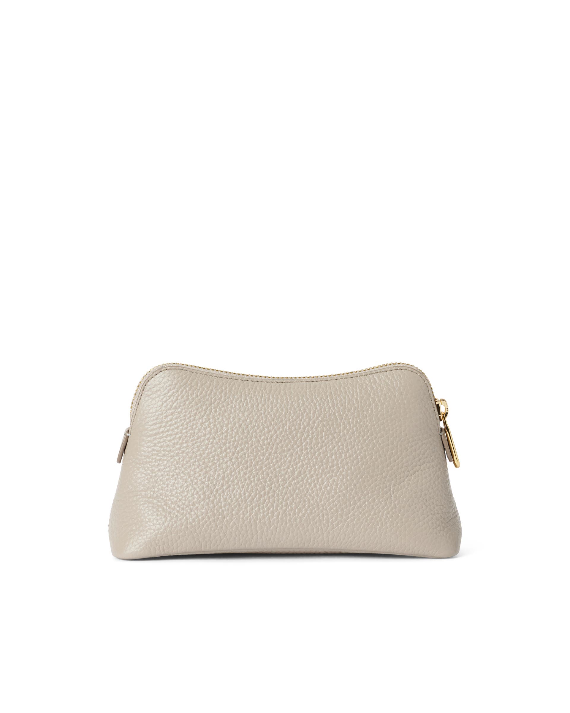 ECCO® Leather Cosmetic Pouch - Beige - Back