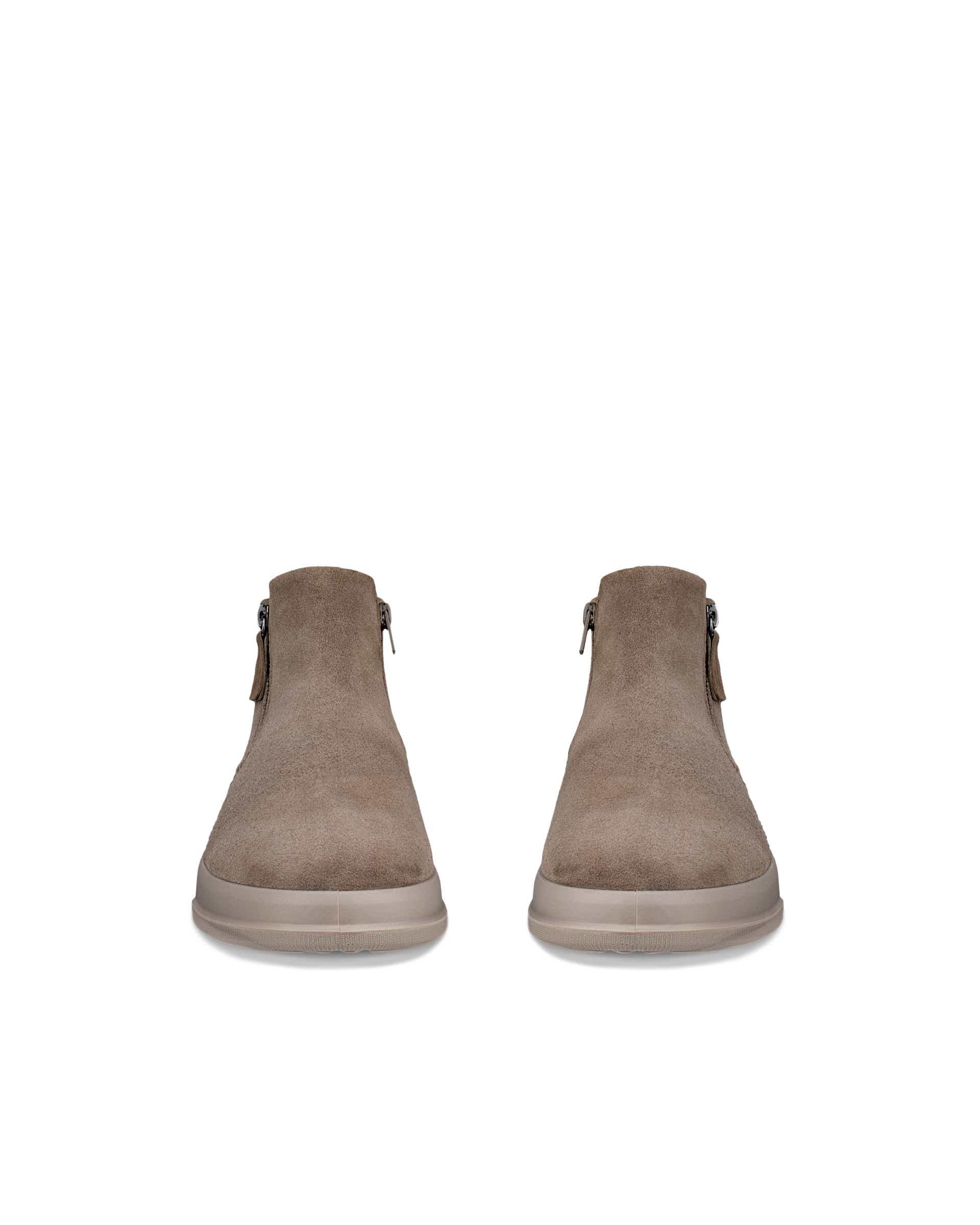 ECCO® MOVE Damen Velourslederstiefel - Braun - Front pair