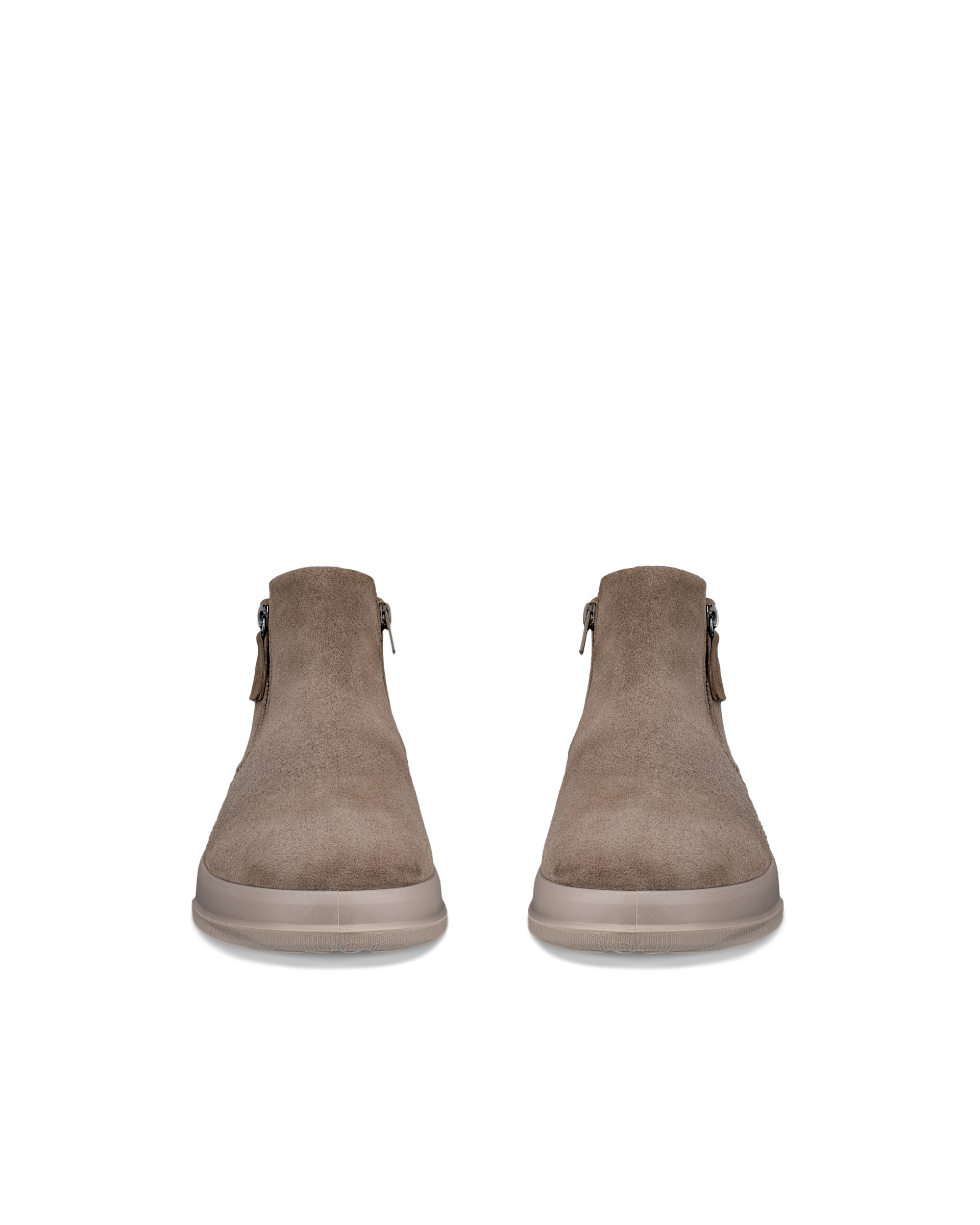 ECCO® MOVE Damen Velourslederstiefel - Braun - Front pair