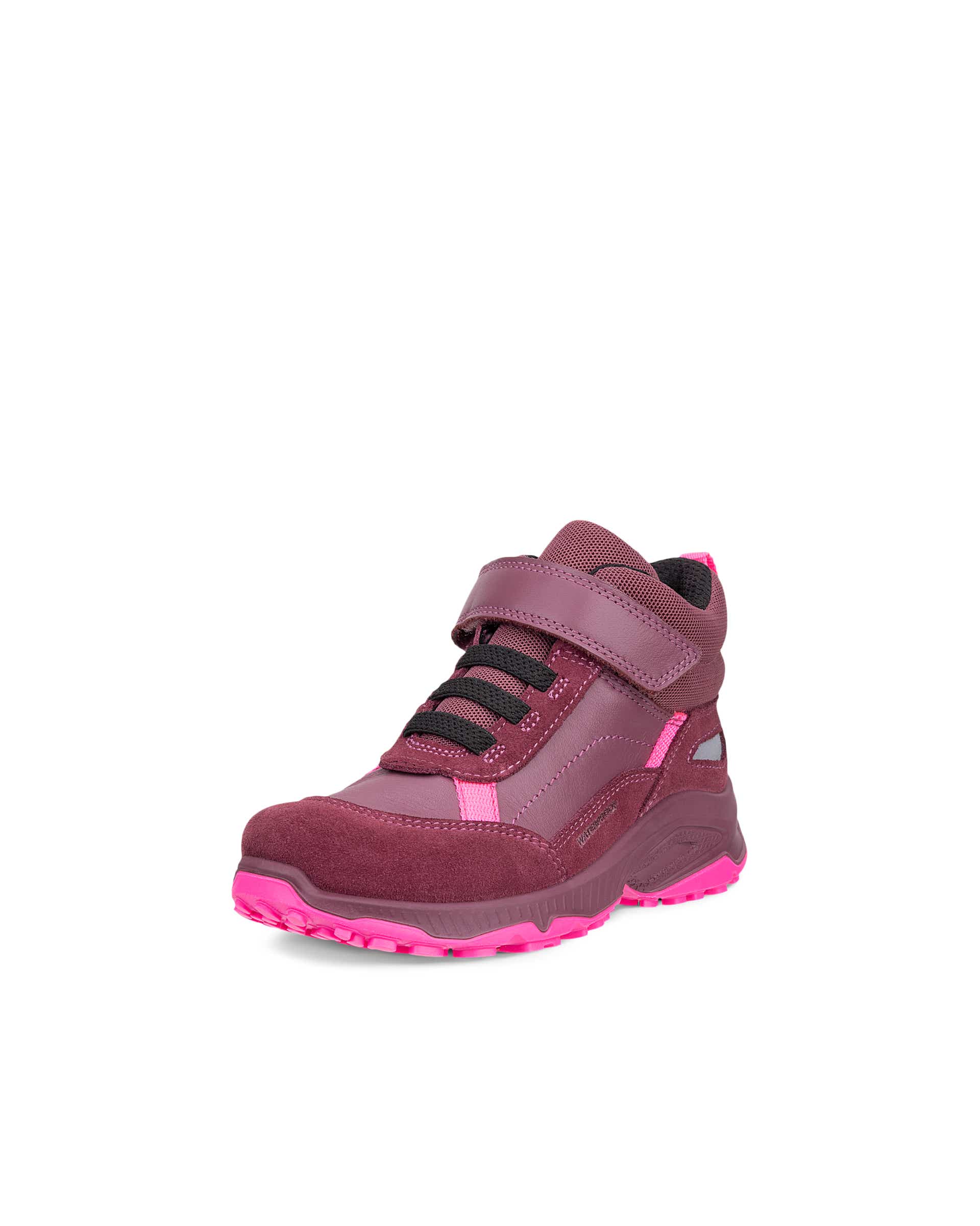 ECCO® RECEPTOR XP K udendørs ankelstøvle i læder til børn - Pink - Main