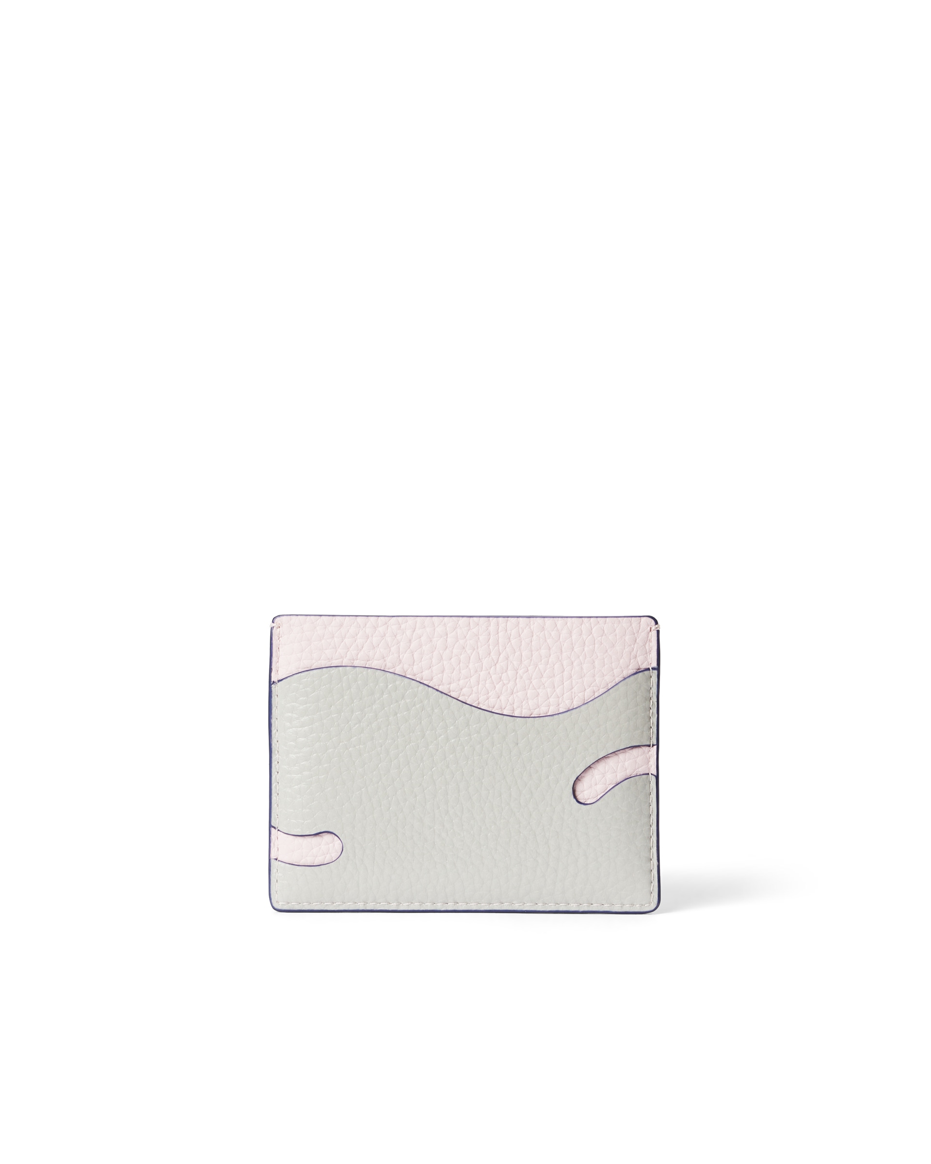 ECCO Card Case E Wave Pop レザーカードケース - グレー - Back