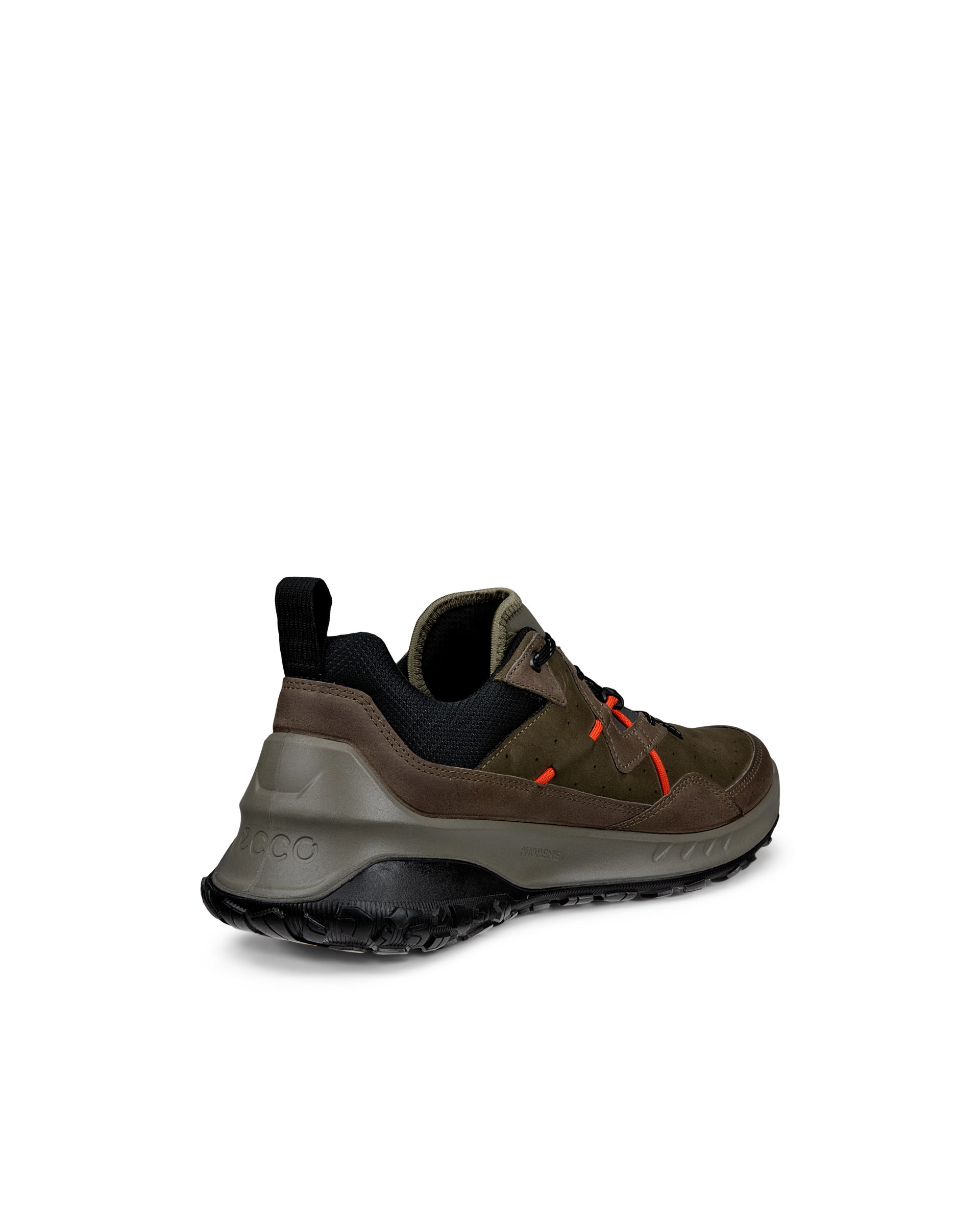Men's ECCO® ULT-TRN Nubuck Hiking Shoe - Green - Outside