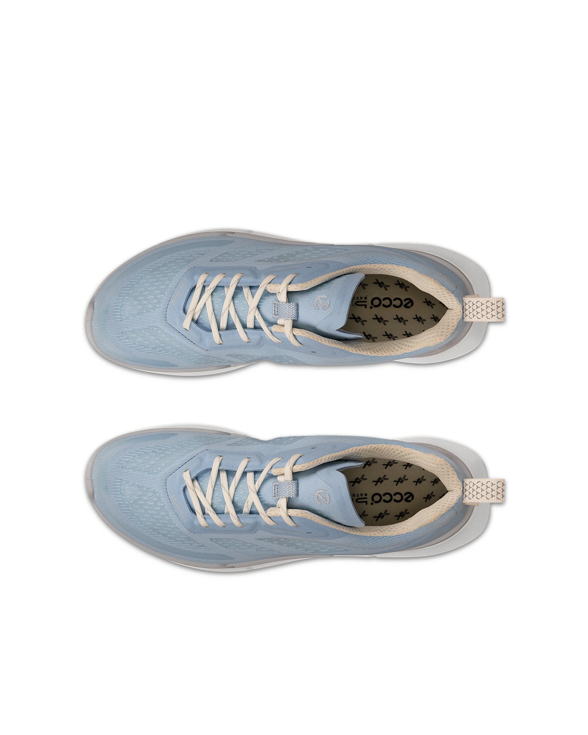 Women's ECCO® BIOM 2.2 Low Breathru Textile Sneaker - Blue - Top left pair
