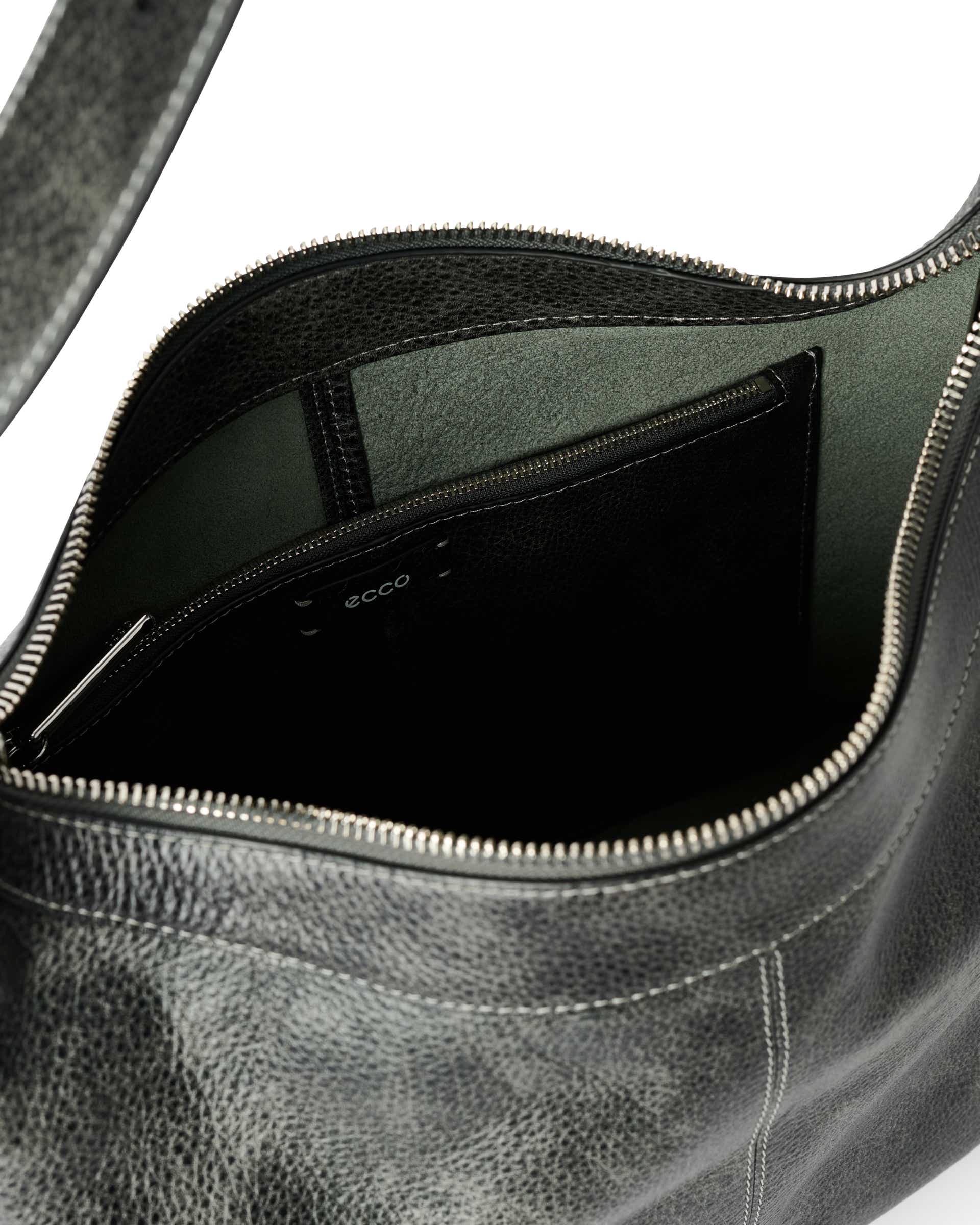 ECCO® Hobo Medium Leather Shoulder Bag - Multicolor - Inside