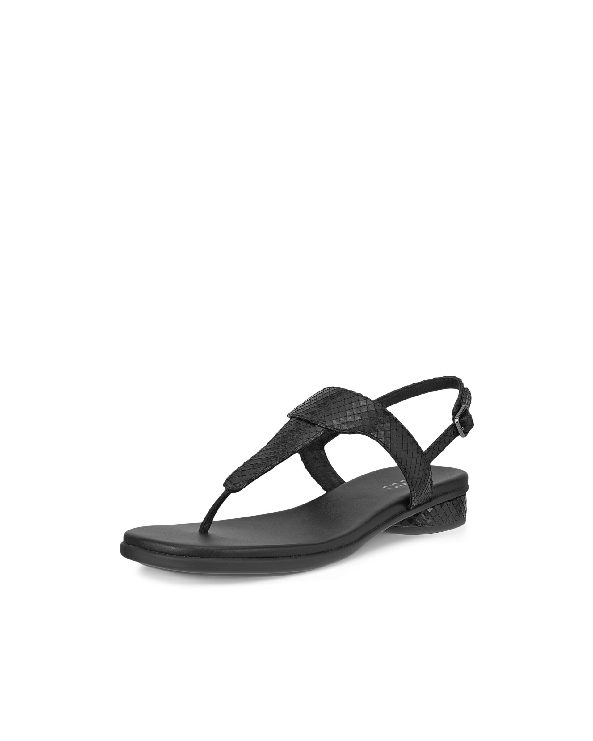 Women's ECCO® SCULPTED ALBA 25 Slide Sandal - Black - Outside