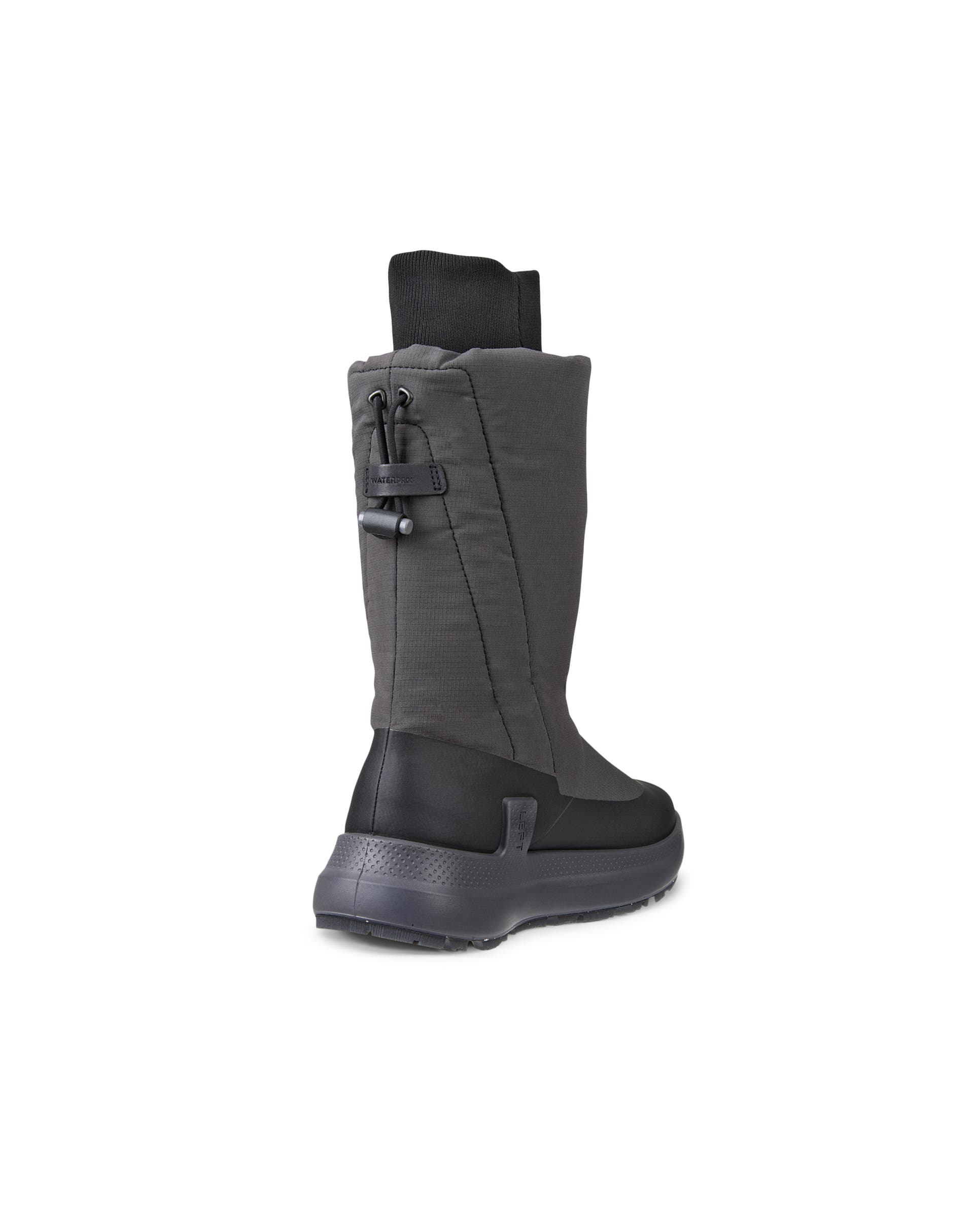 ECCO® Solice bottes d'hiver imperméable en toile pour femme - Gris - Back