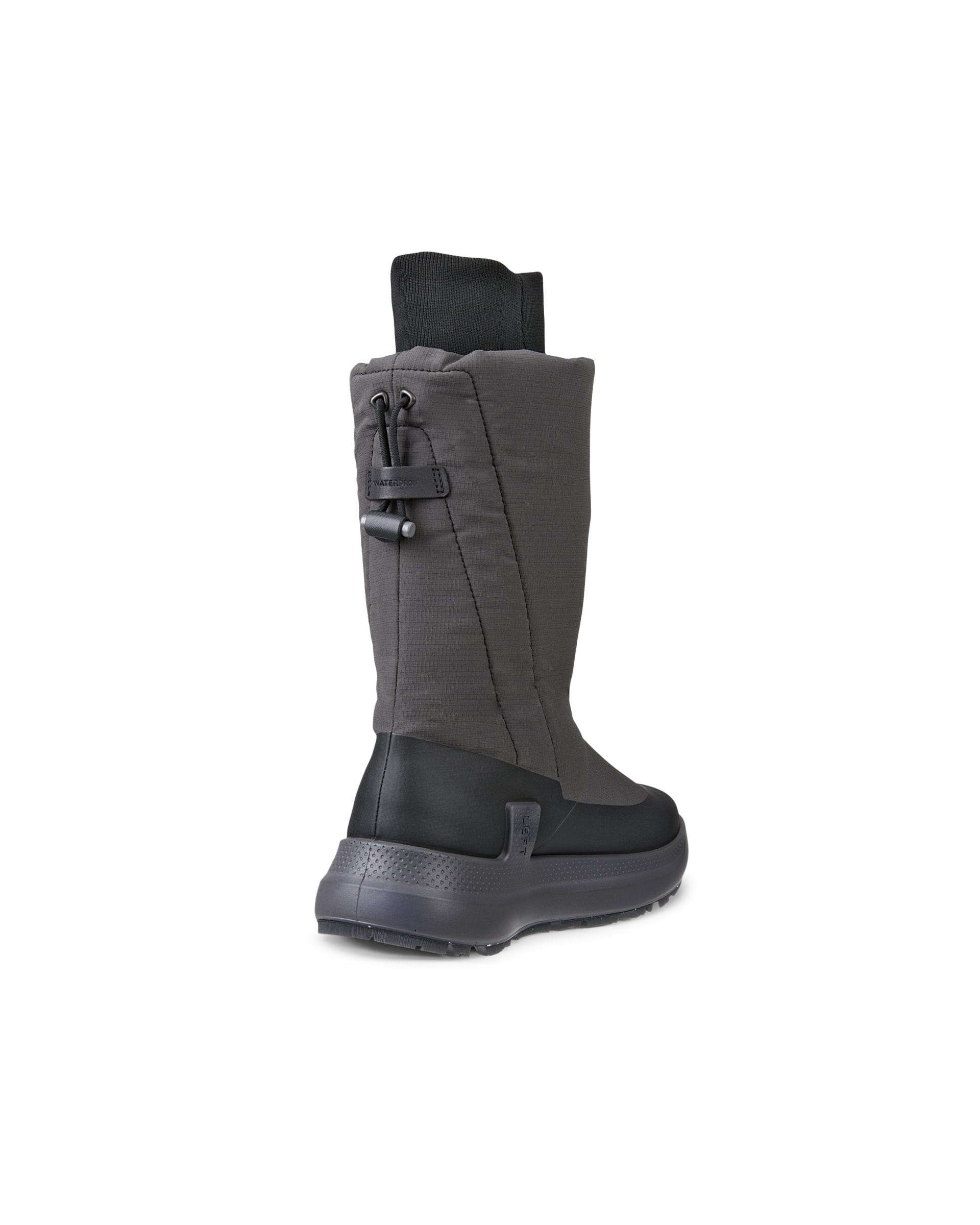ECCO® Solice bottes d'hiver imperméable en toile pour femme - Gris - Back
