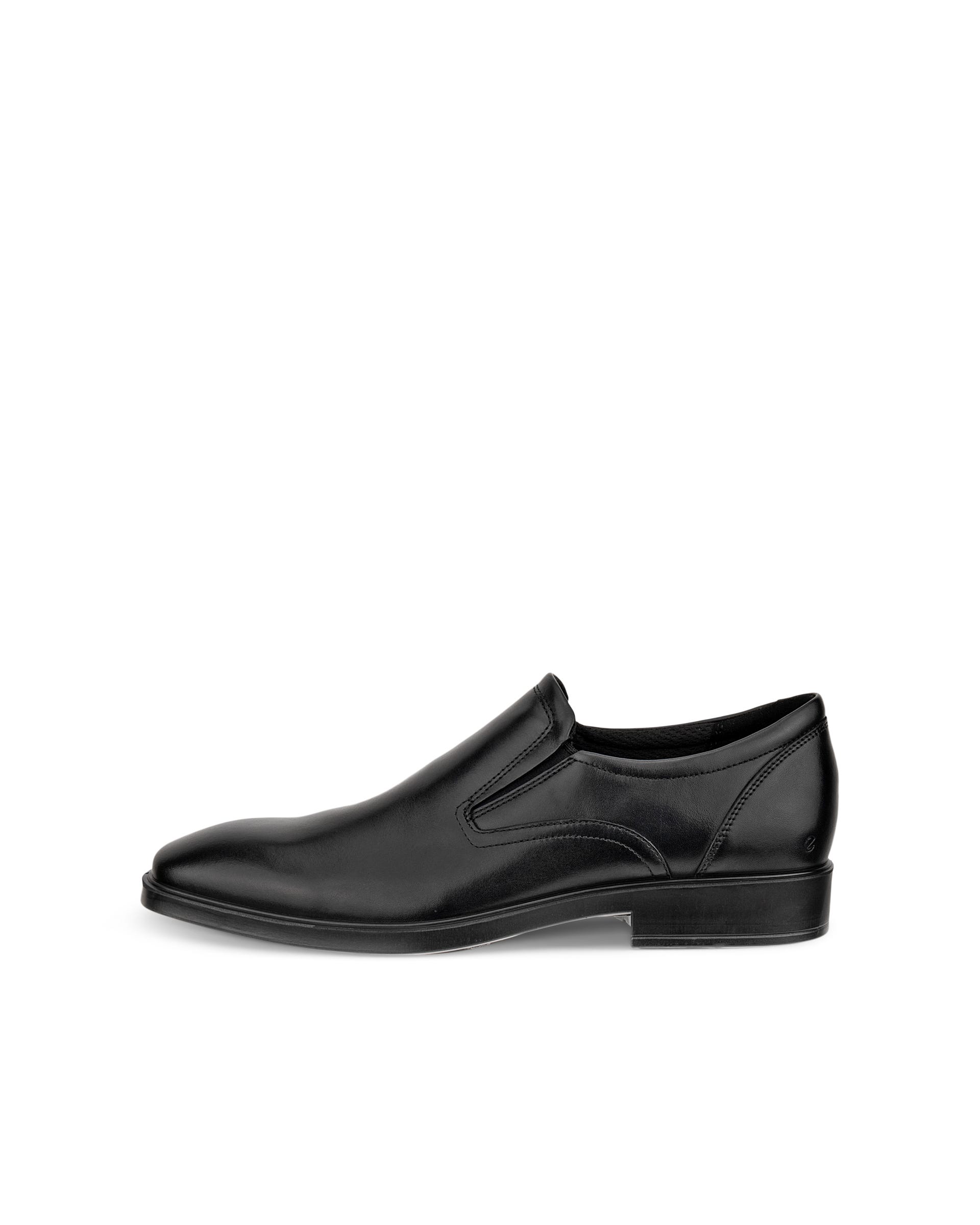 ECCO® Metropole Milan Herren Lederslipper - Schwarz - Outside