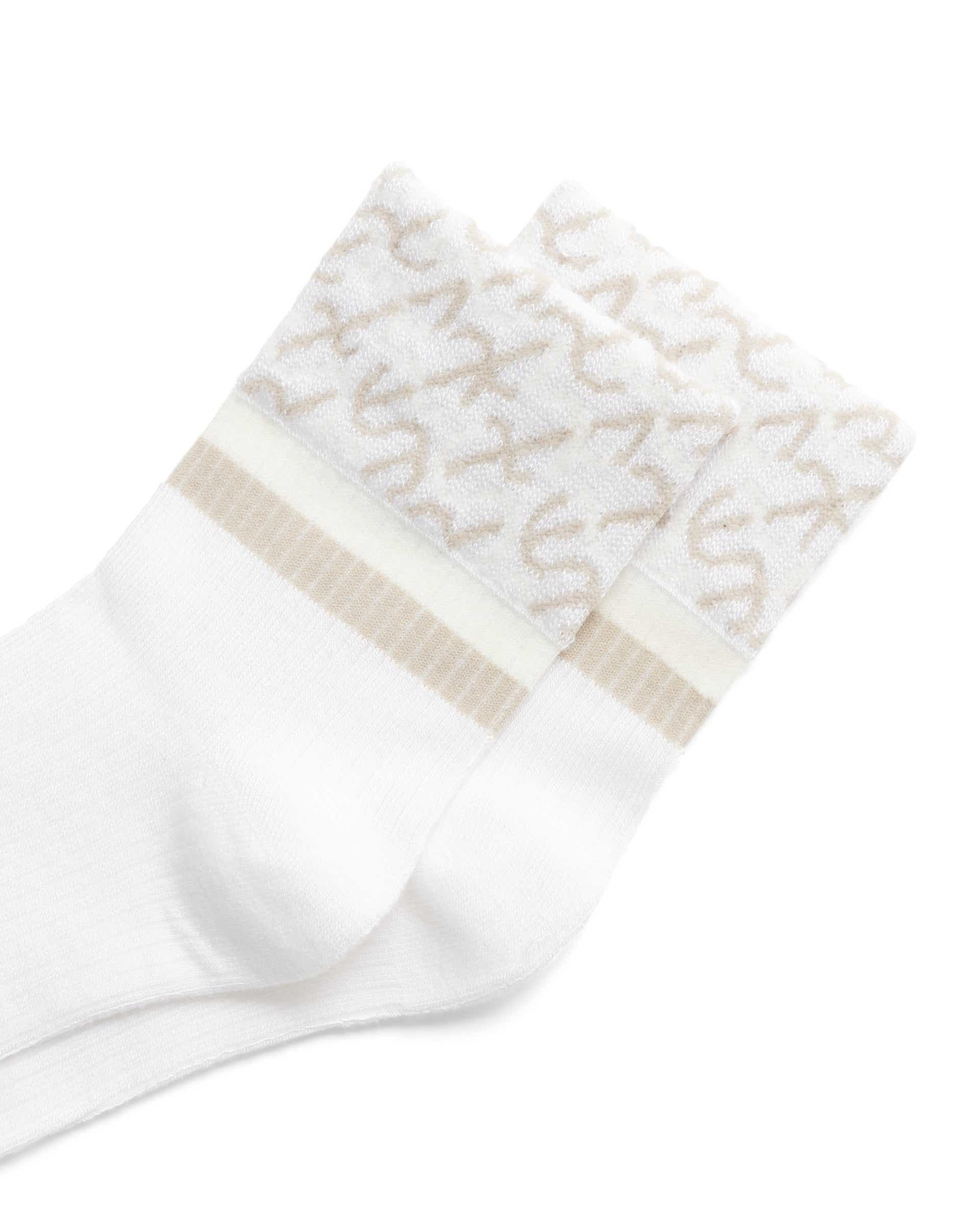 ECCO® chaussettes basses pour femme - Blanc - Detail-1