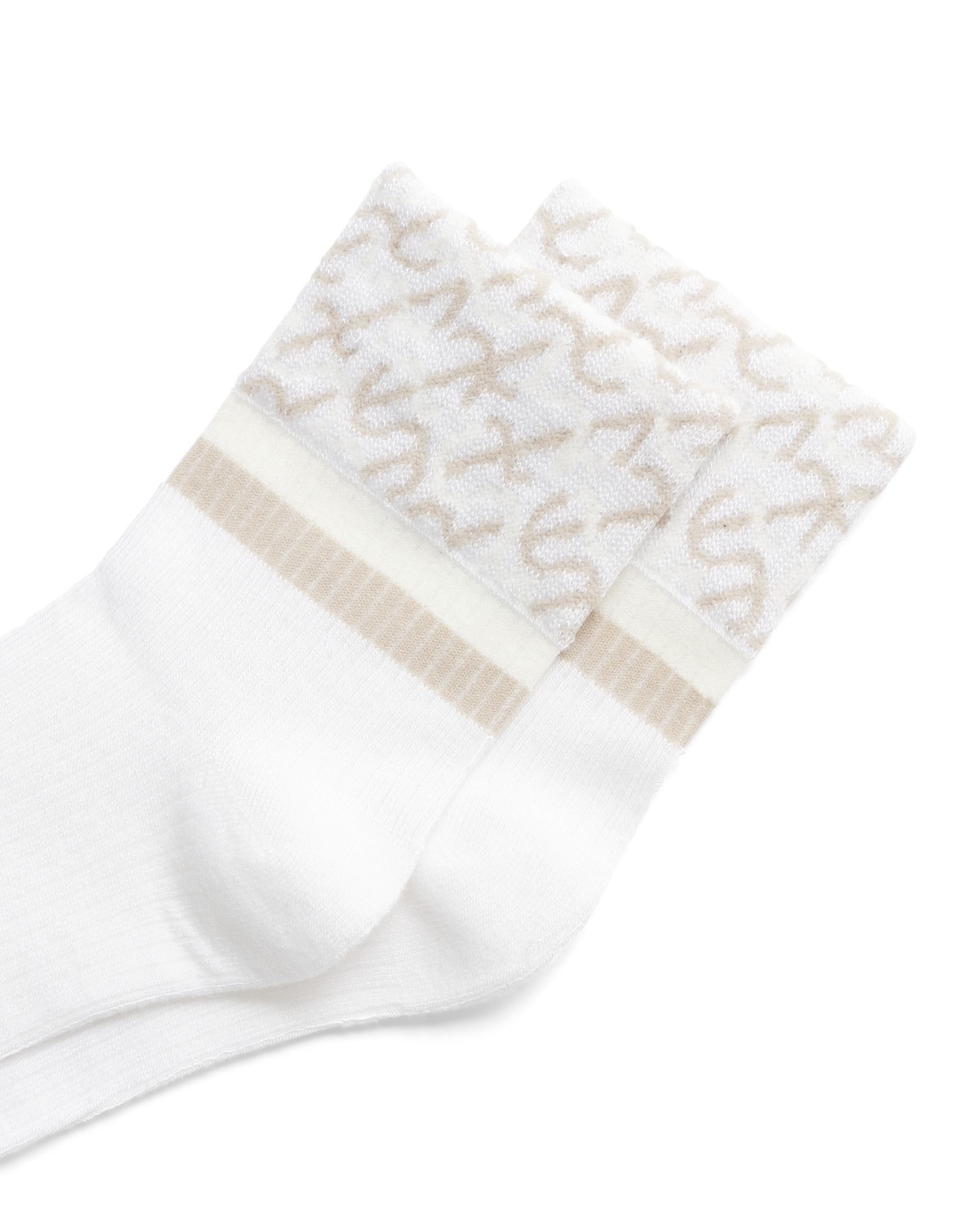 ECCO® chaussettes basses pour femme - Blanc - Detail-1