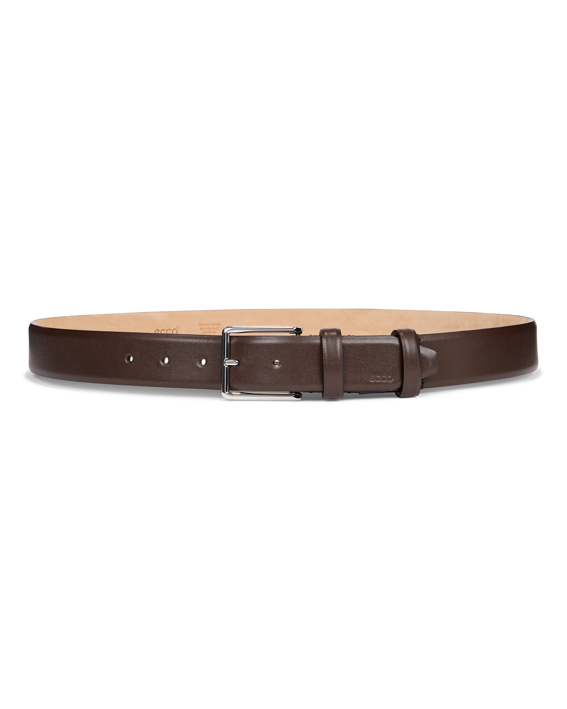 Cinturón de piel ECCO® Belts para hombre - Marrón - Main