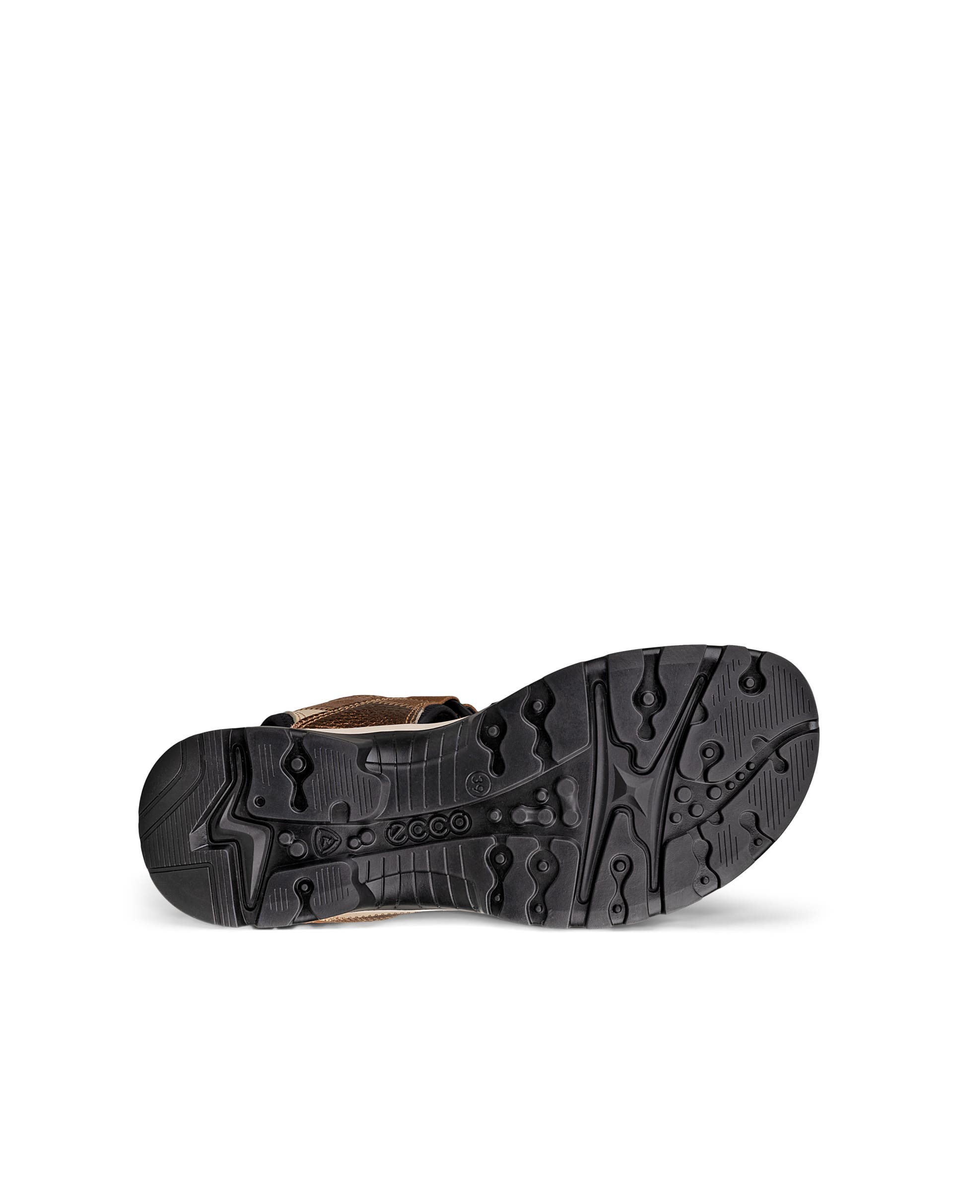 Women's ECCO® Offroad Nubuck Hiking Sandal - Brown - Sole