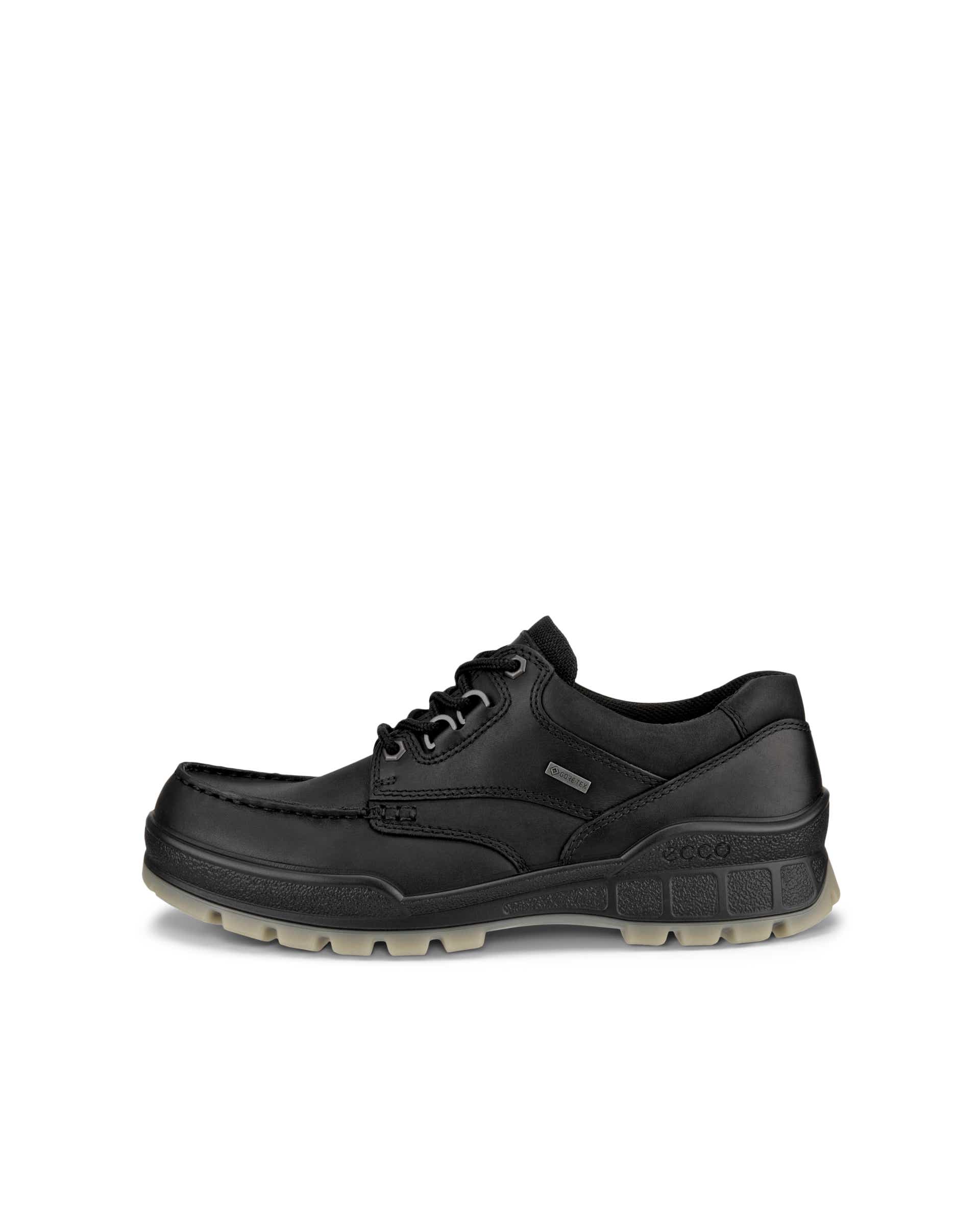 ECCO® Track 25 muške kožne cipele mokasinke Gore-Tex - Crna - Outside