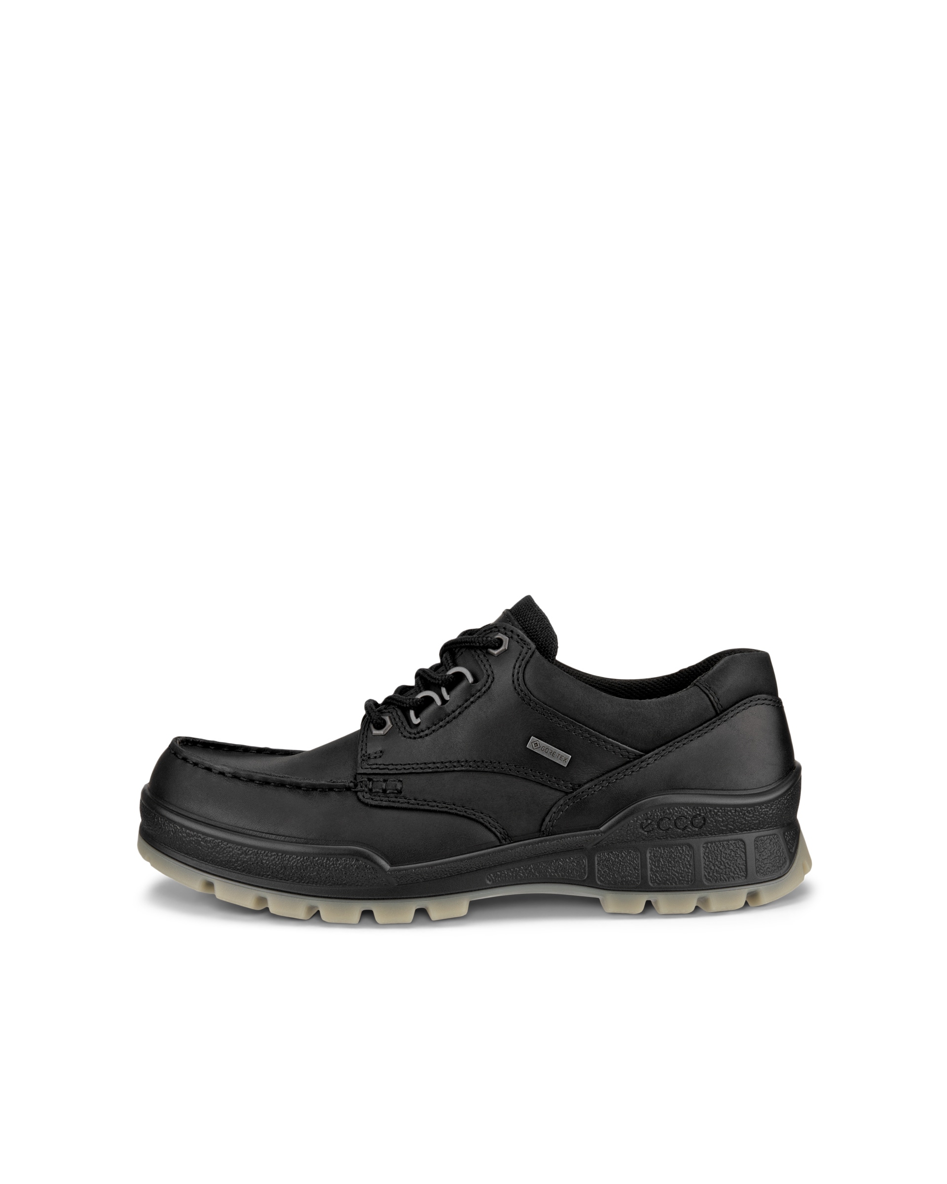 ECCO® Track 25 muške kožne cipele mokasinke Gore-Tex - Crna - Outside