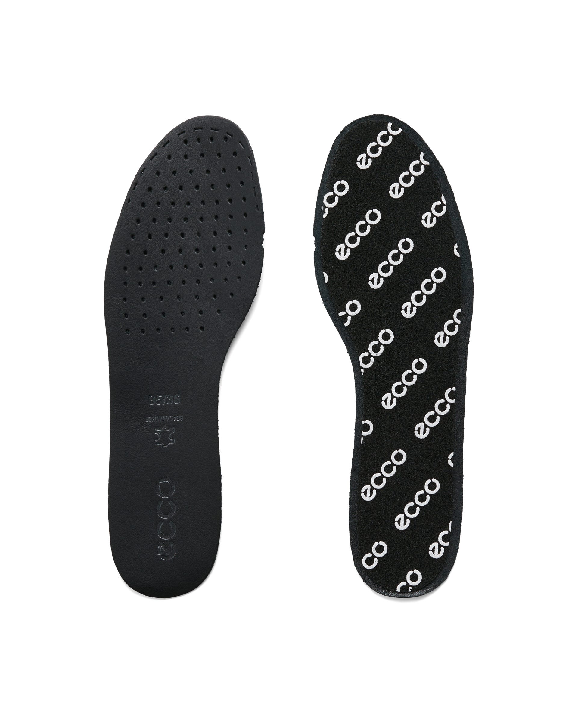 Palmilhas finas mulher ECCO® Comfort - Preto - Detail-1